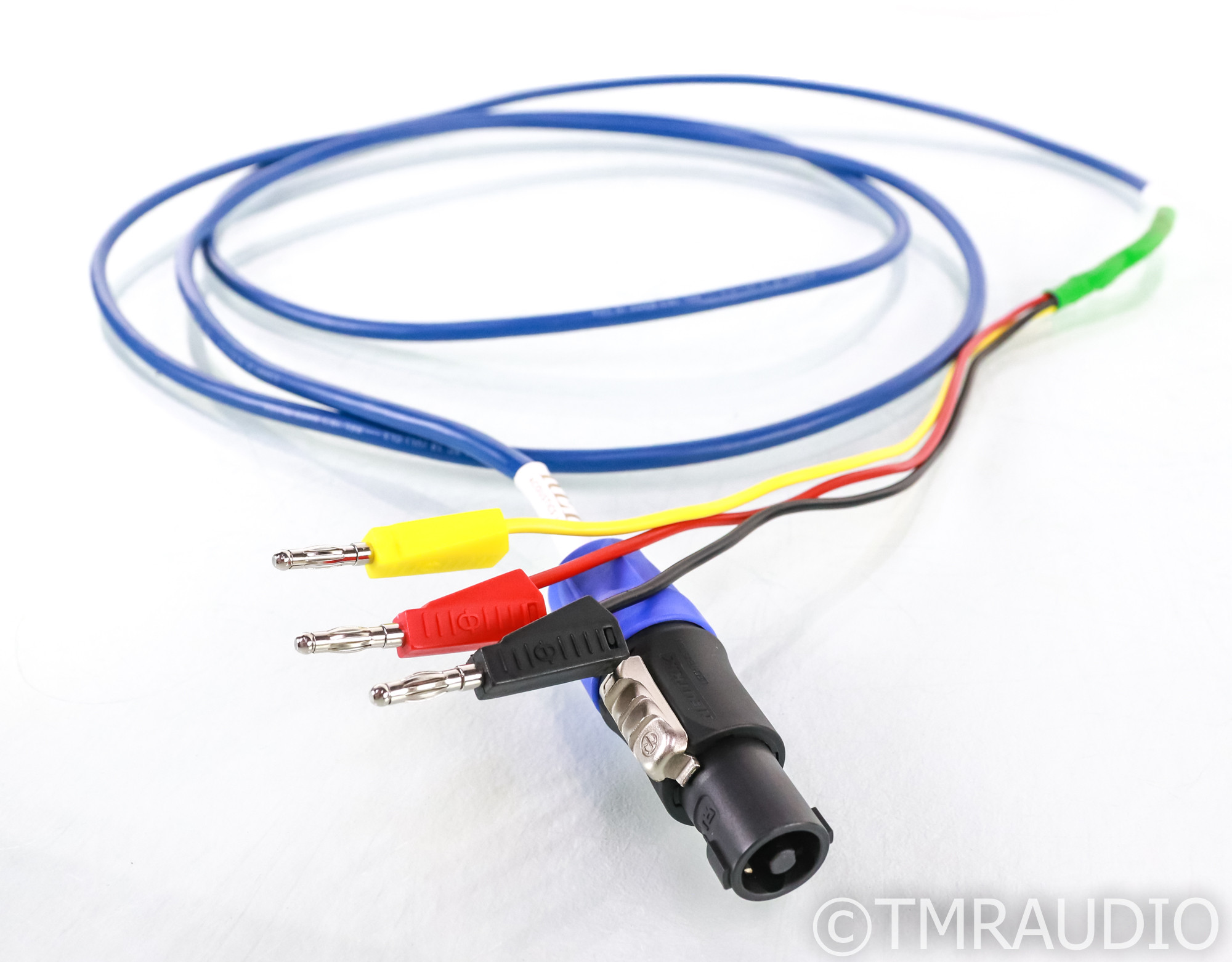 REL Bassline Blue NAIM Subwoofer Cable; 3m High Level Cable The Music