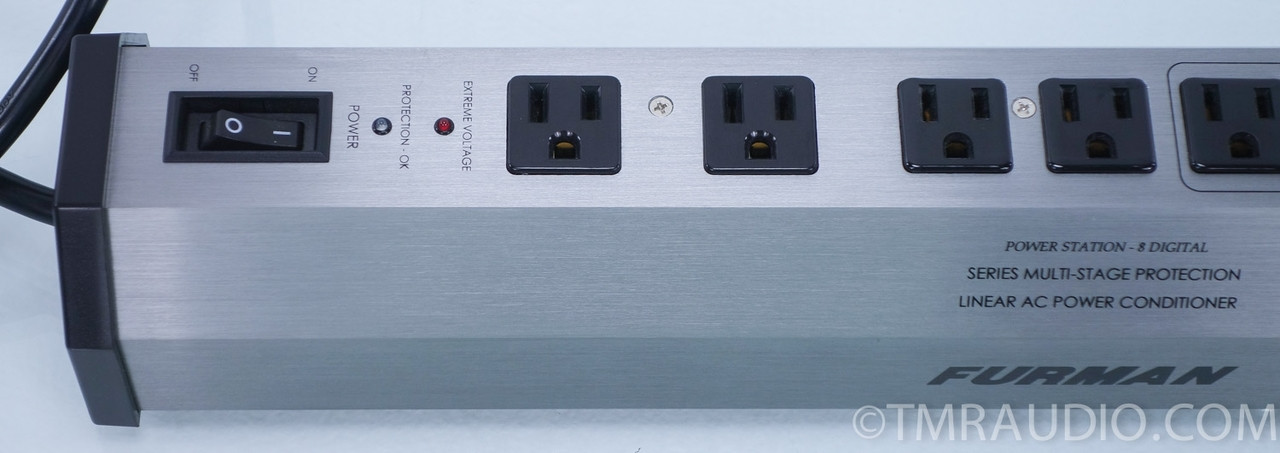 Furman Power Station 8 PST8D 8 Outlet Power Conditioner The Music Room