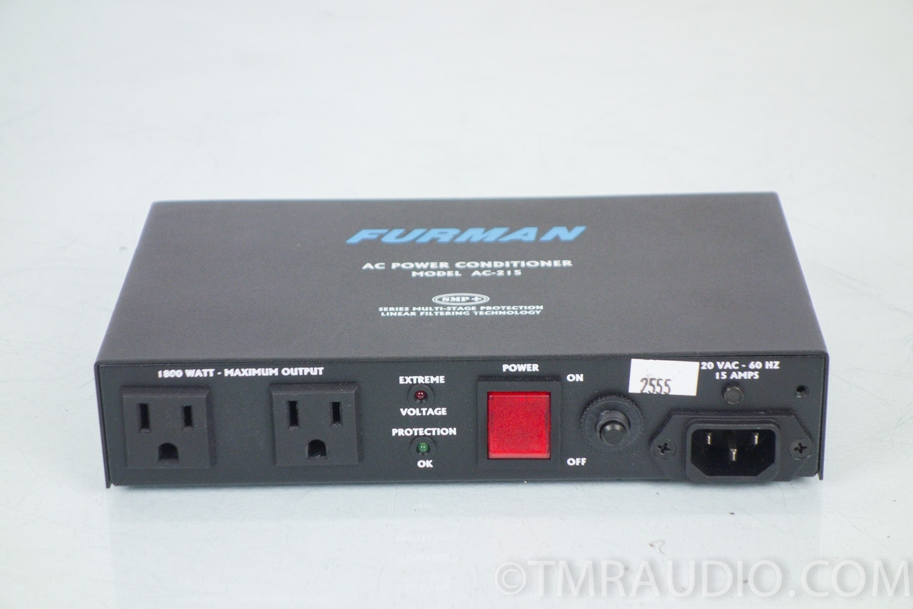 Furman AC215 AC Power Conditioner The Music Room