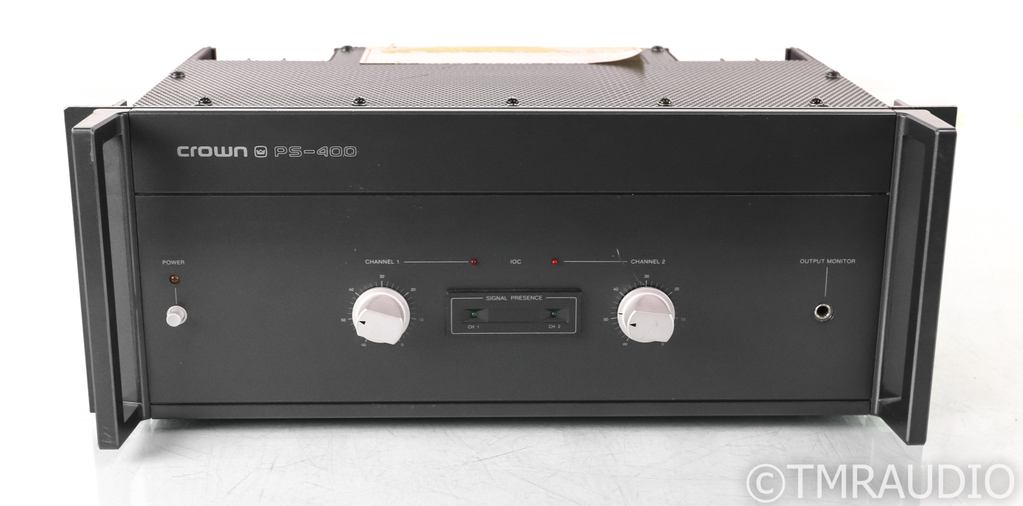 パワーアンプ クラウンPS400 Crown PS-400 Vintage Stereo Power Amplifier; PS400; Black