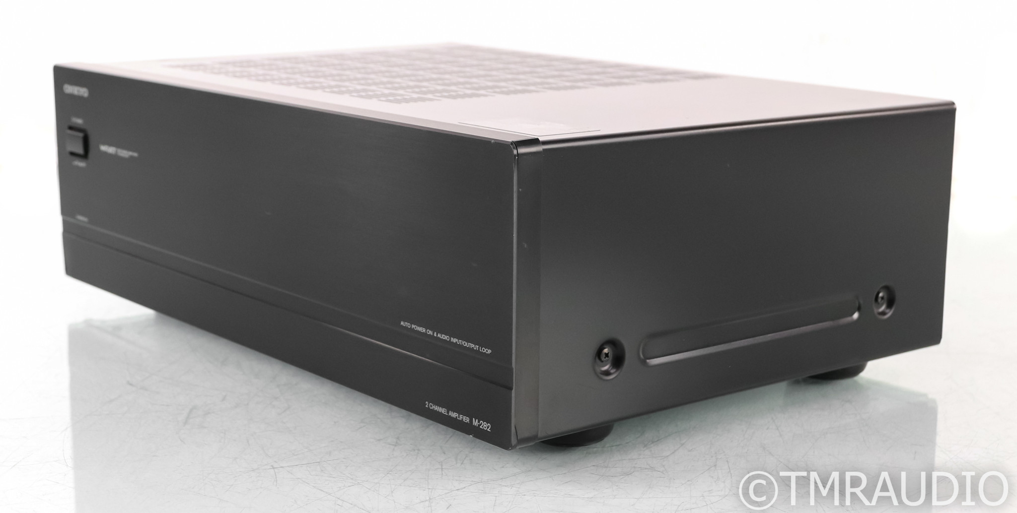 Onkyo M-282 Stereo Power Amplifier; M282; Black