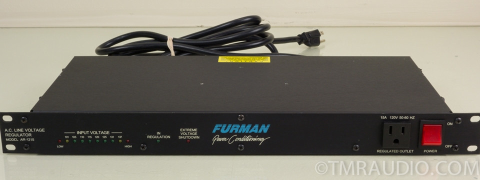 Furman AR1215 AC Line Voltage Regulator / Power Conditioner The