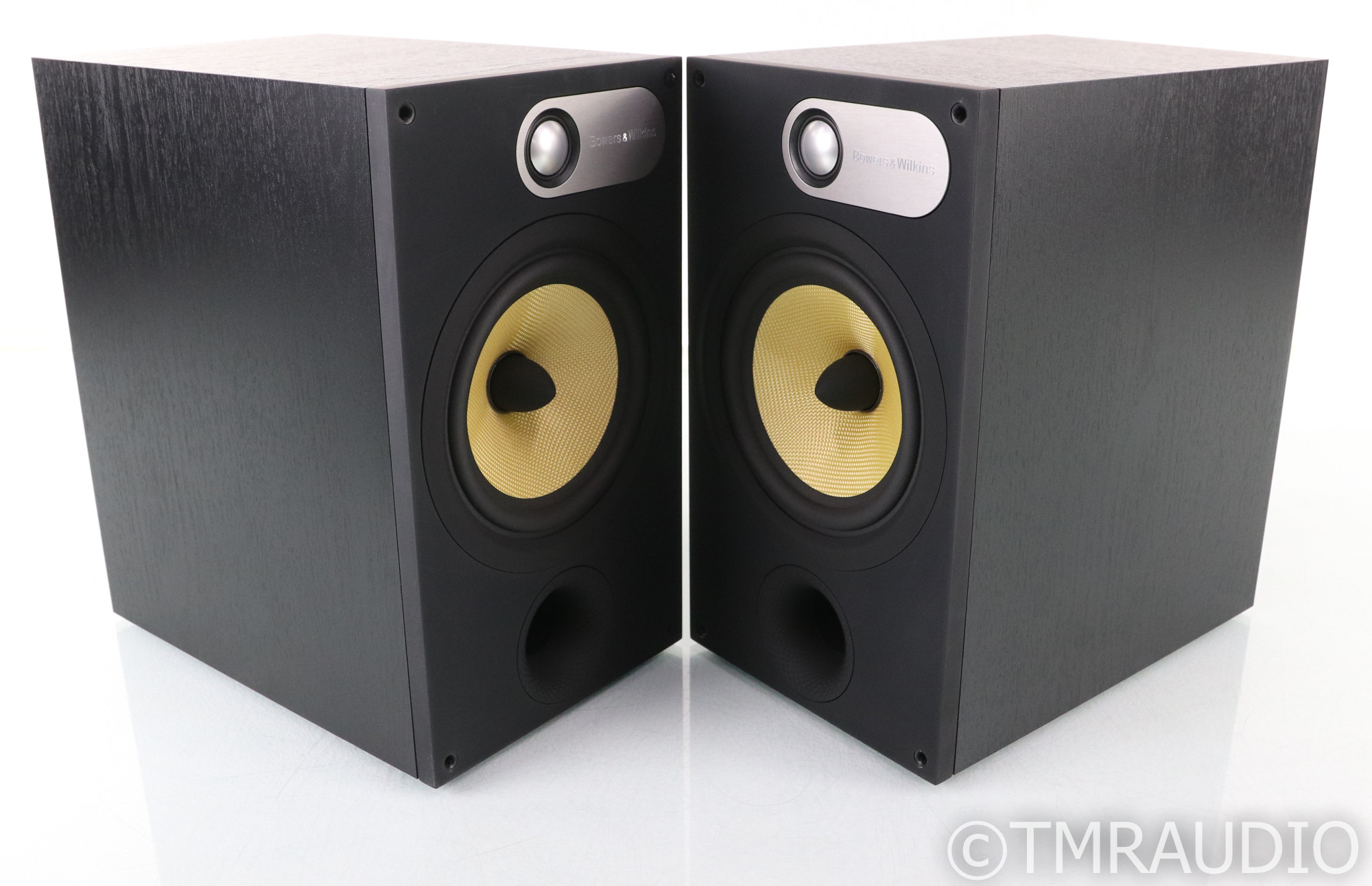 B&W 685 Bookshelf Speakers; Black Pair (SOLD) - The Music Room