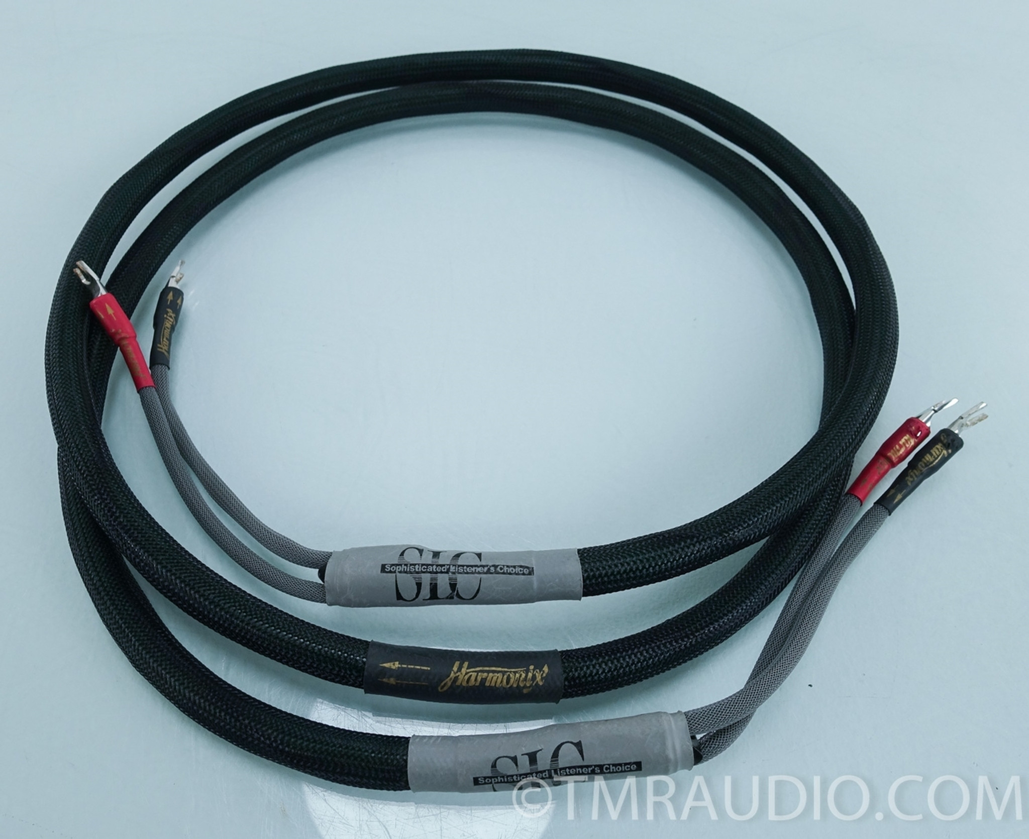 Harmonix HS101-SLC Single Speaker Cable; 3m; Spades - The