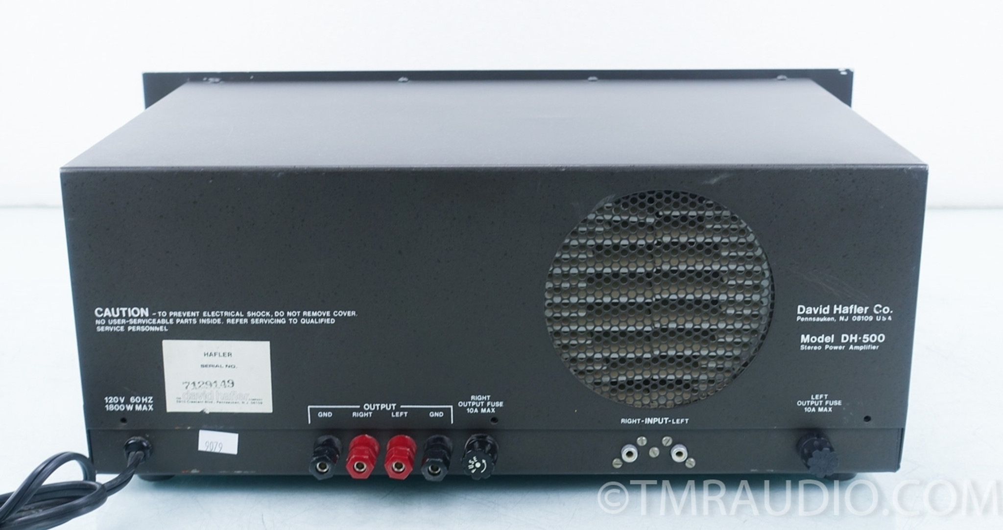 Hafler DH-500 Stereo Power Amplifier - The Music Room