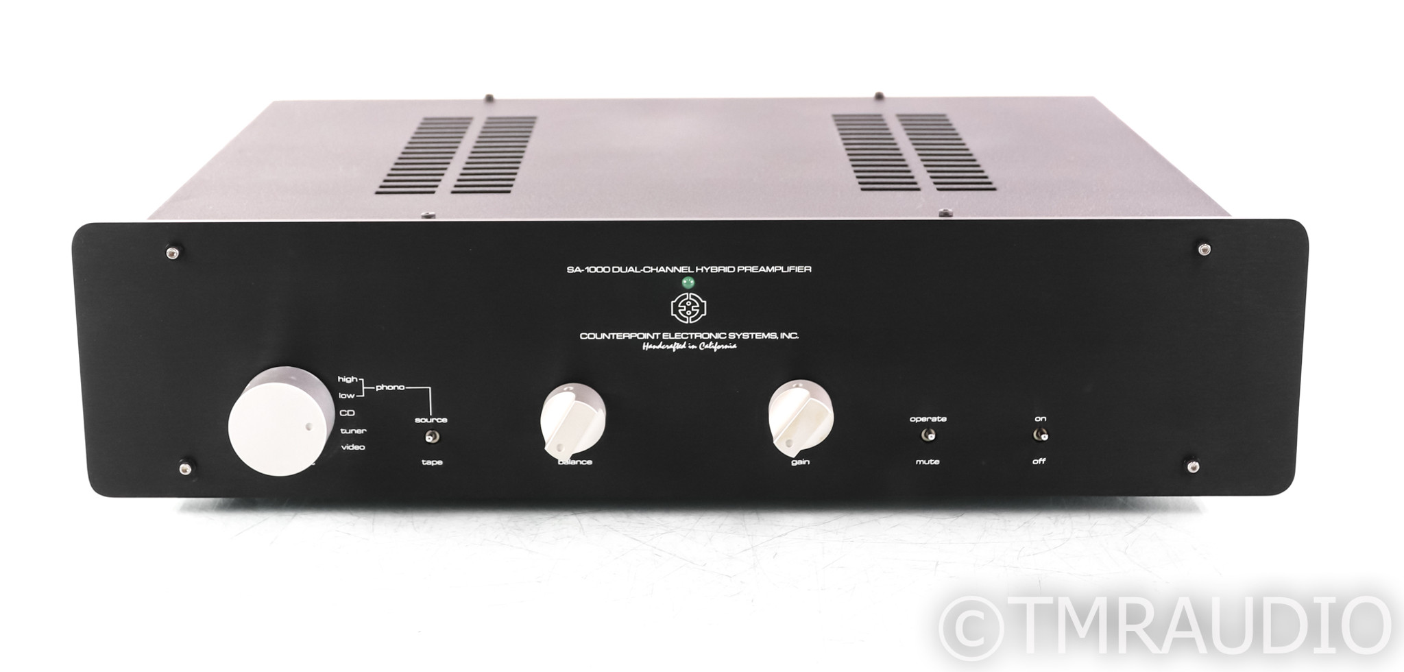 Counterpoint Electronics SA-1000 Tube Hybrid Stereo Preamplifier; MM Phono