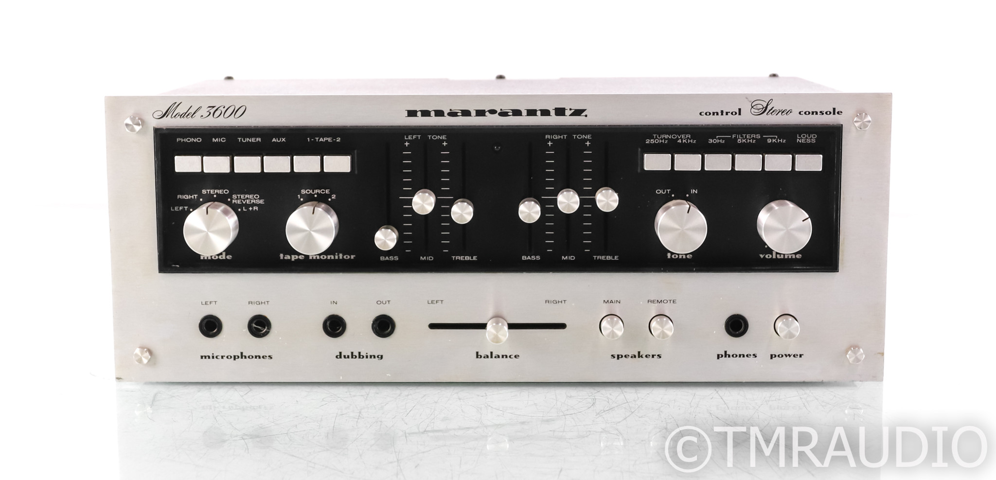 Marantz Model 3600 Vintage Stereo Preamplifier; MM Phono