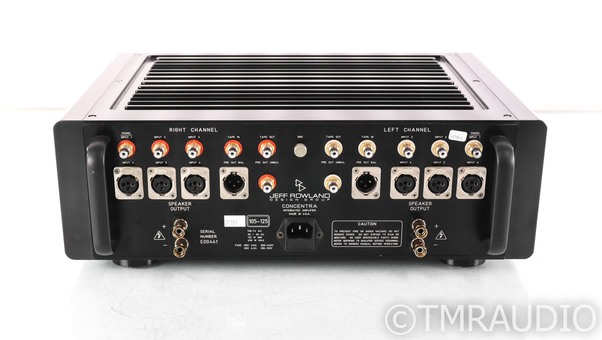 プリメインアンプ JEFF ROWLAND CONCENTRA Jeff Rowland Concentra Integrated Amplifier, Pre-Owned