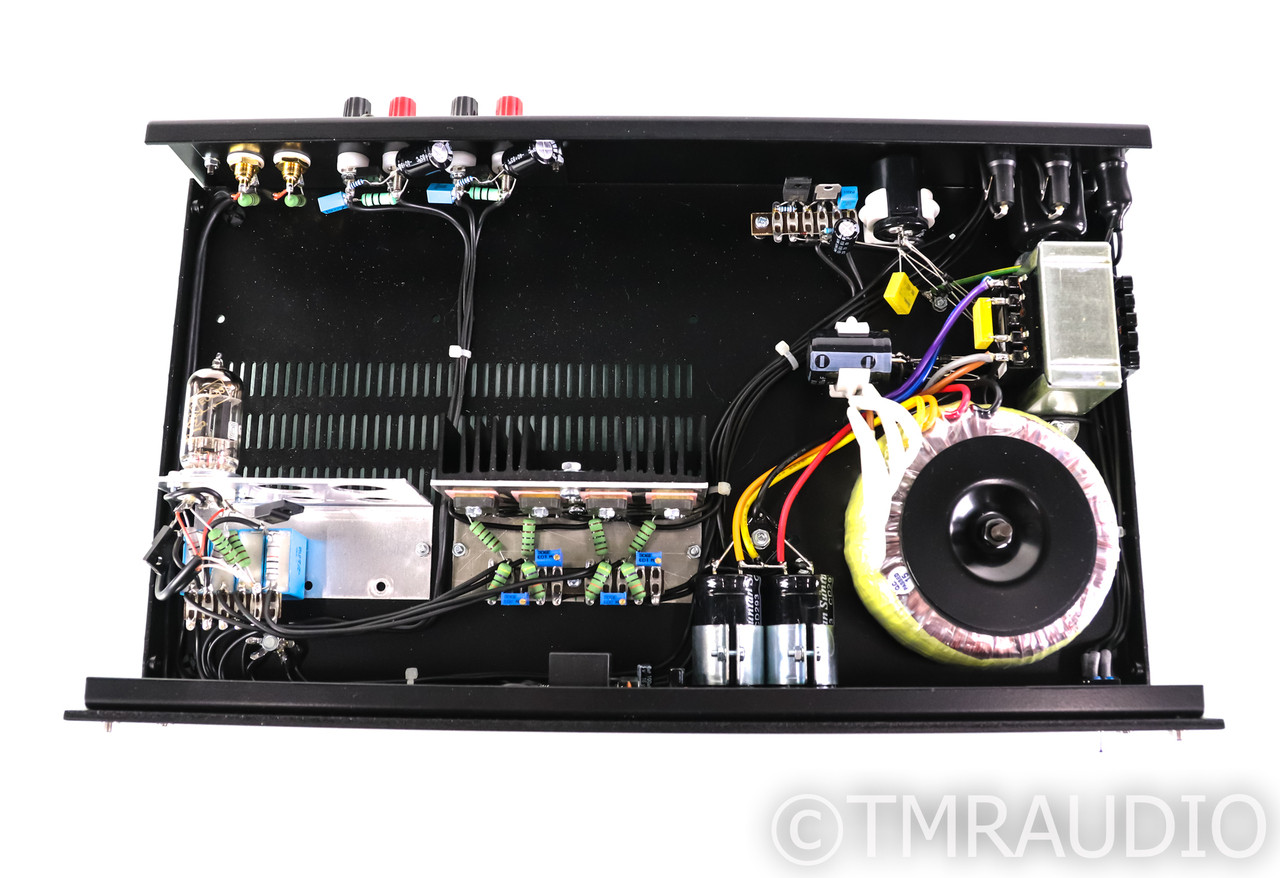 Croft Acoustics Series 7 Stereo Tube Hybrid Power Amplifier; Black