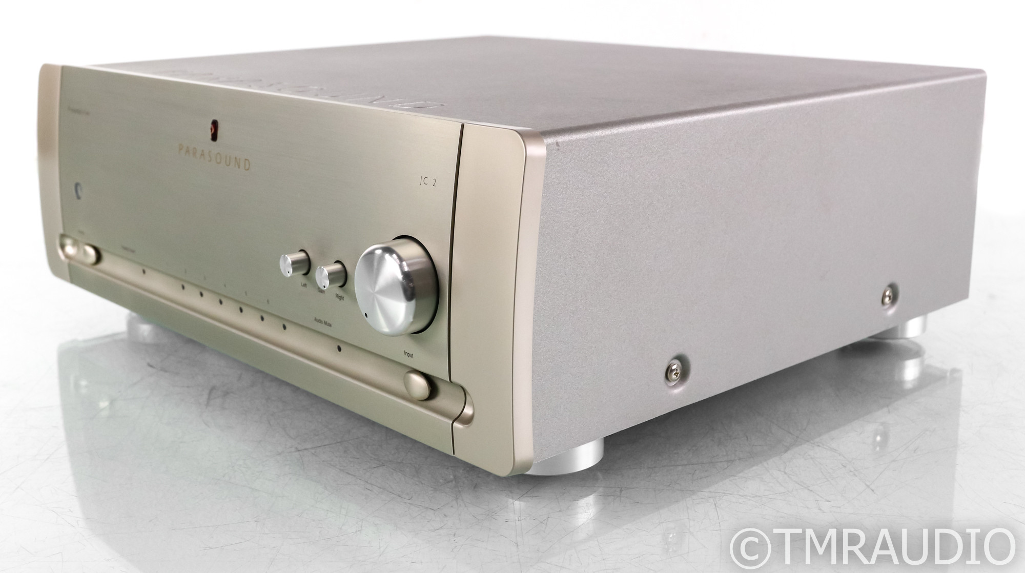 Parasound Halo JC2 Stereo Preamplifier; JC2; Silver; Remote (SOLD