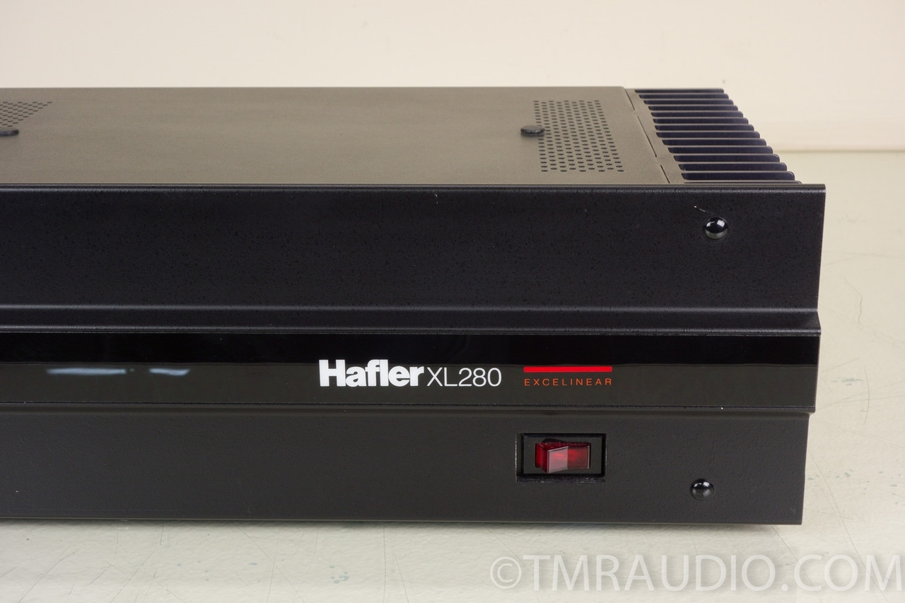 Hafler XL280 MonoBlock Power Amplifier Set; Mint & Upgraded! The