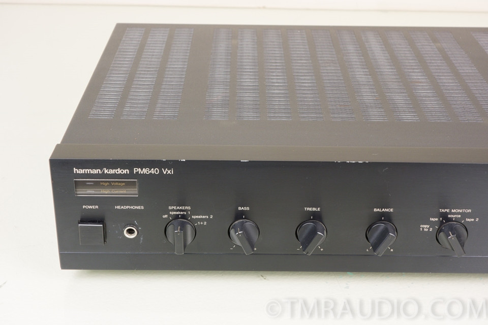 Harman Kardon PM640 Vxi Stereo Integrated Amplifier AS-IS