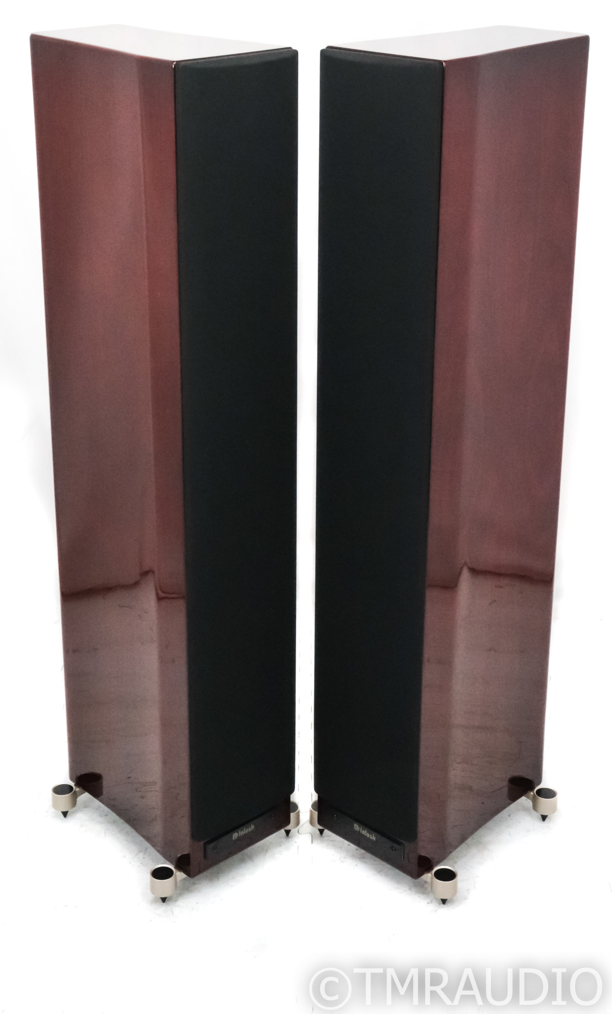 McIntosh XR100 Floorstanding Speakers; Red Walnut Pair The Music Room