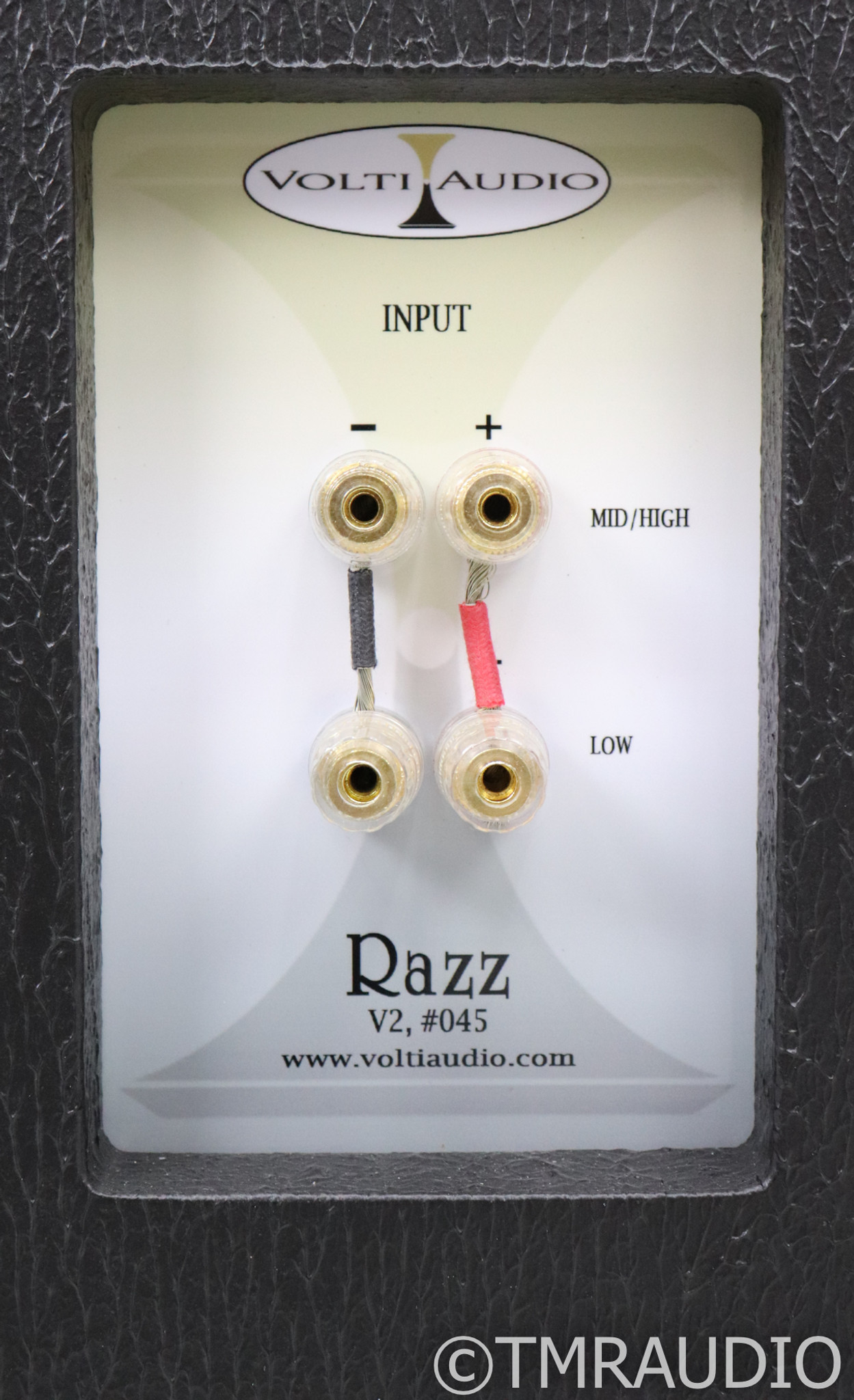 Volti Audio Razz V2 Floorstanding Speakers; Natural Ash Pair The