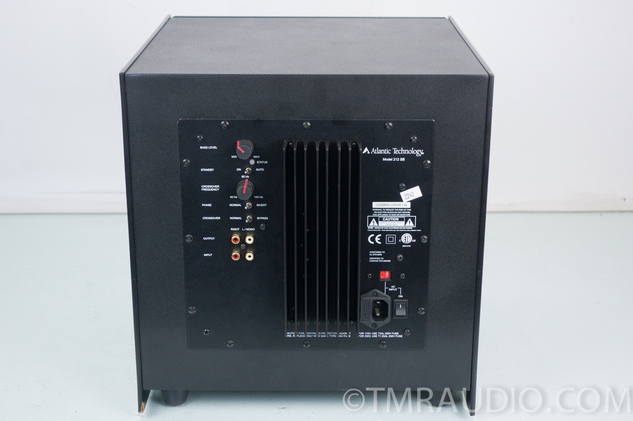 Atlantic Technology Model 212 SB Powered Subwoofer The Music Room