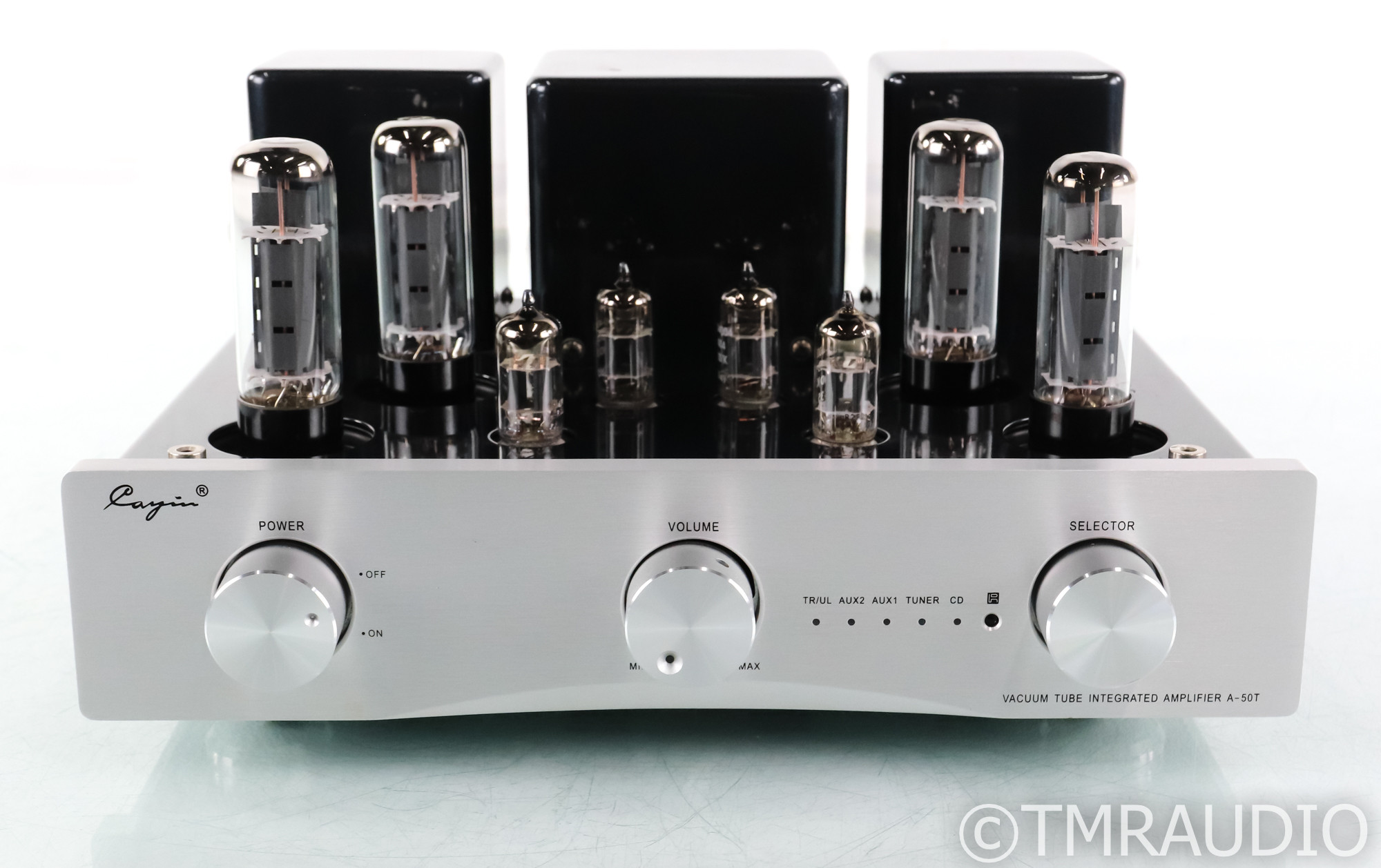 Cayin A50T Stereo Tube Integrated Amplifier; A50T; Remote; Silver