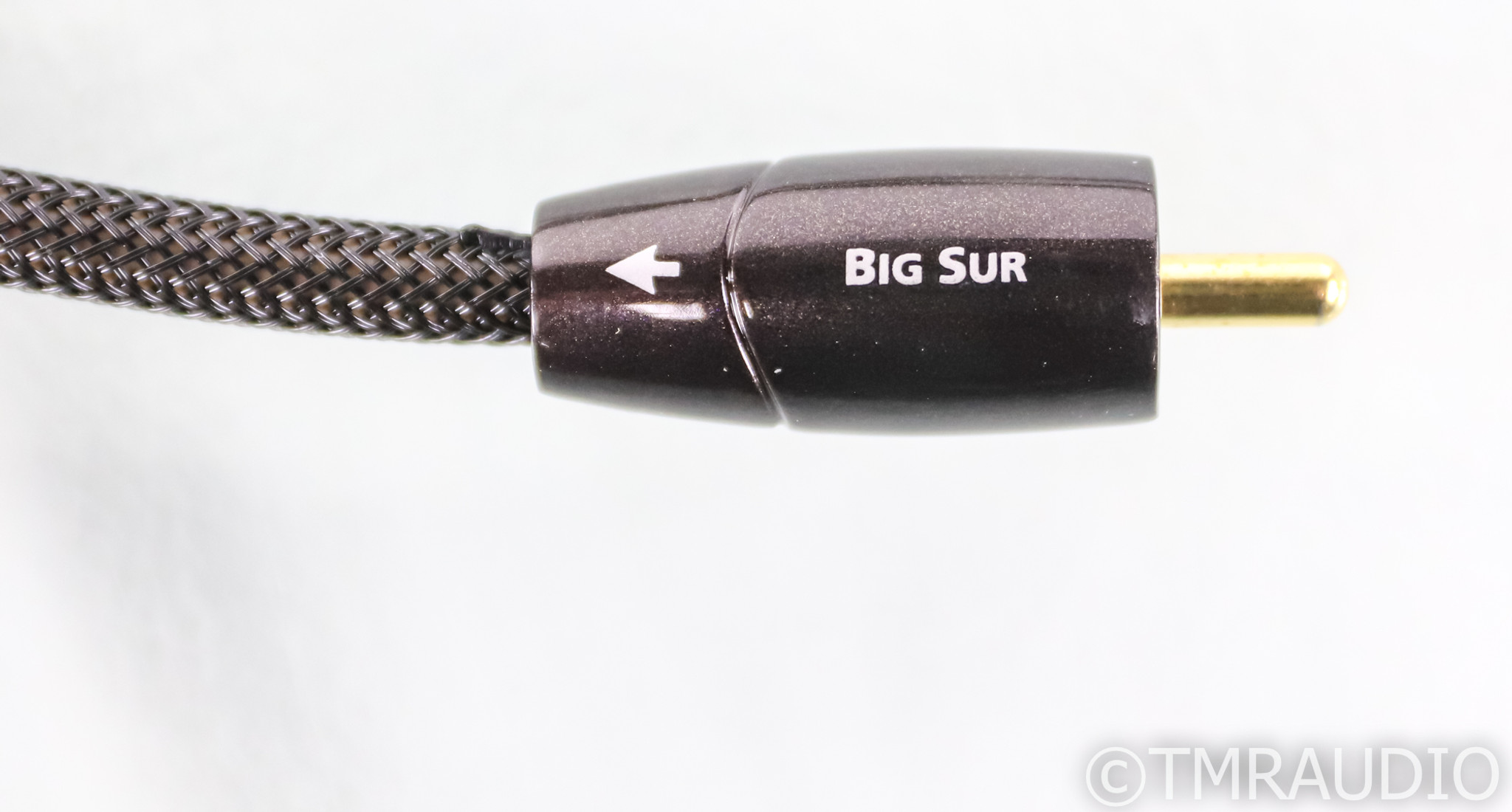 AudioQuest Big Sur RCA Cables; 1m Pair Unbalanced Interconnects (Open Box)