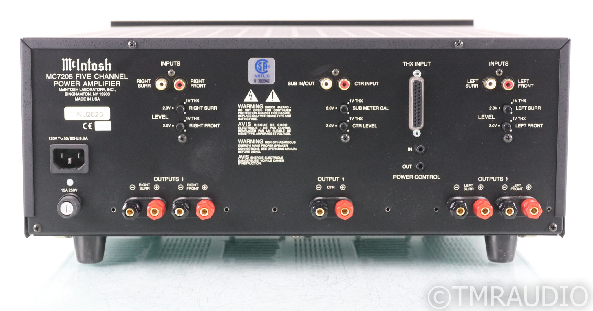 McIntosh MC7205 5-Channel Power Amplifier; MC-7205 (SOLD) - The Music Room