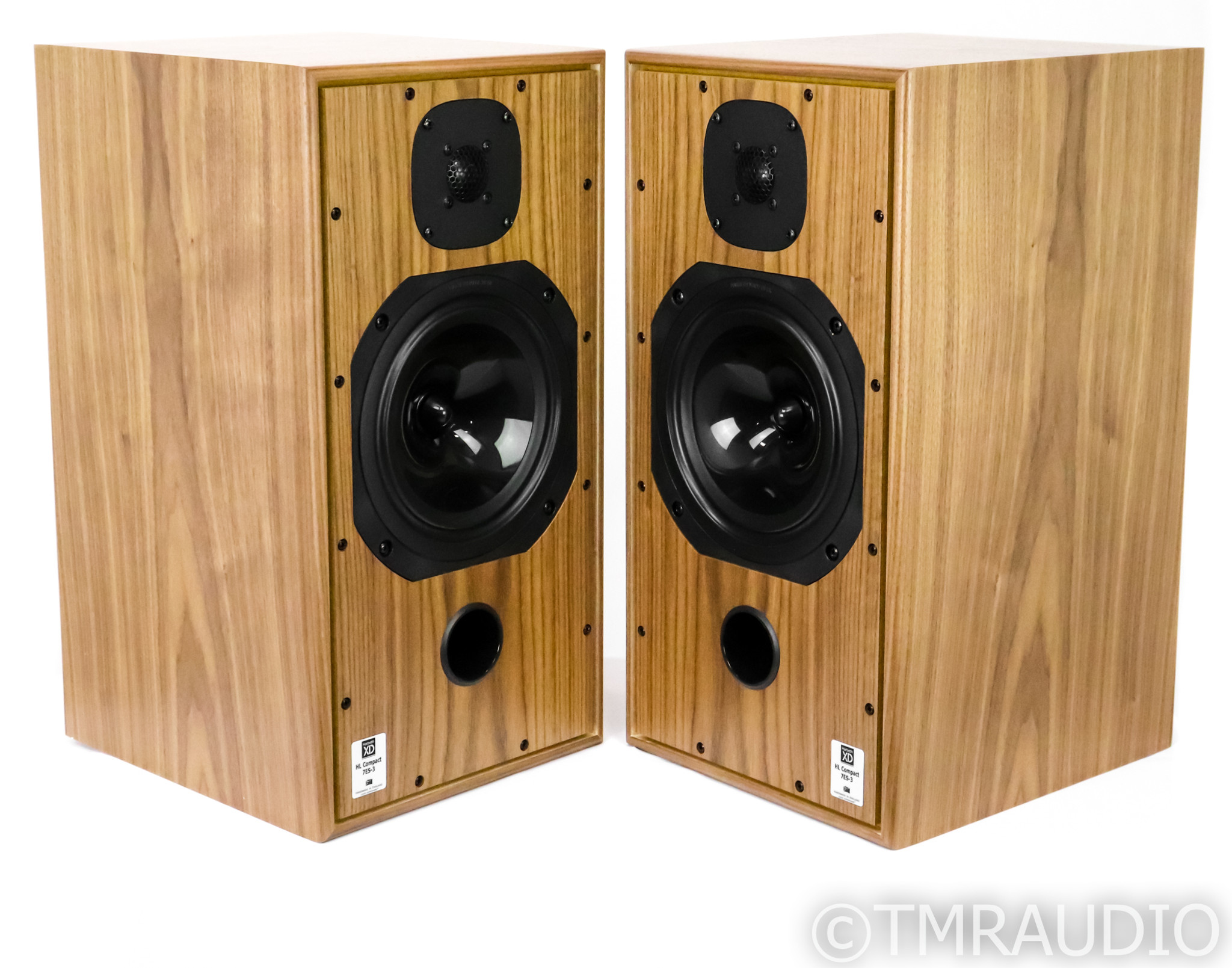 【右側のみ】Harbeth HL Compact 7ES-3 Harbeth Compact 7ES-3 XD Bookshelf Speakers; Walnut Pair; C7ES3