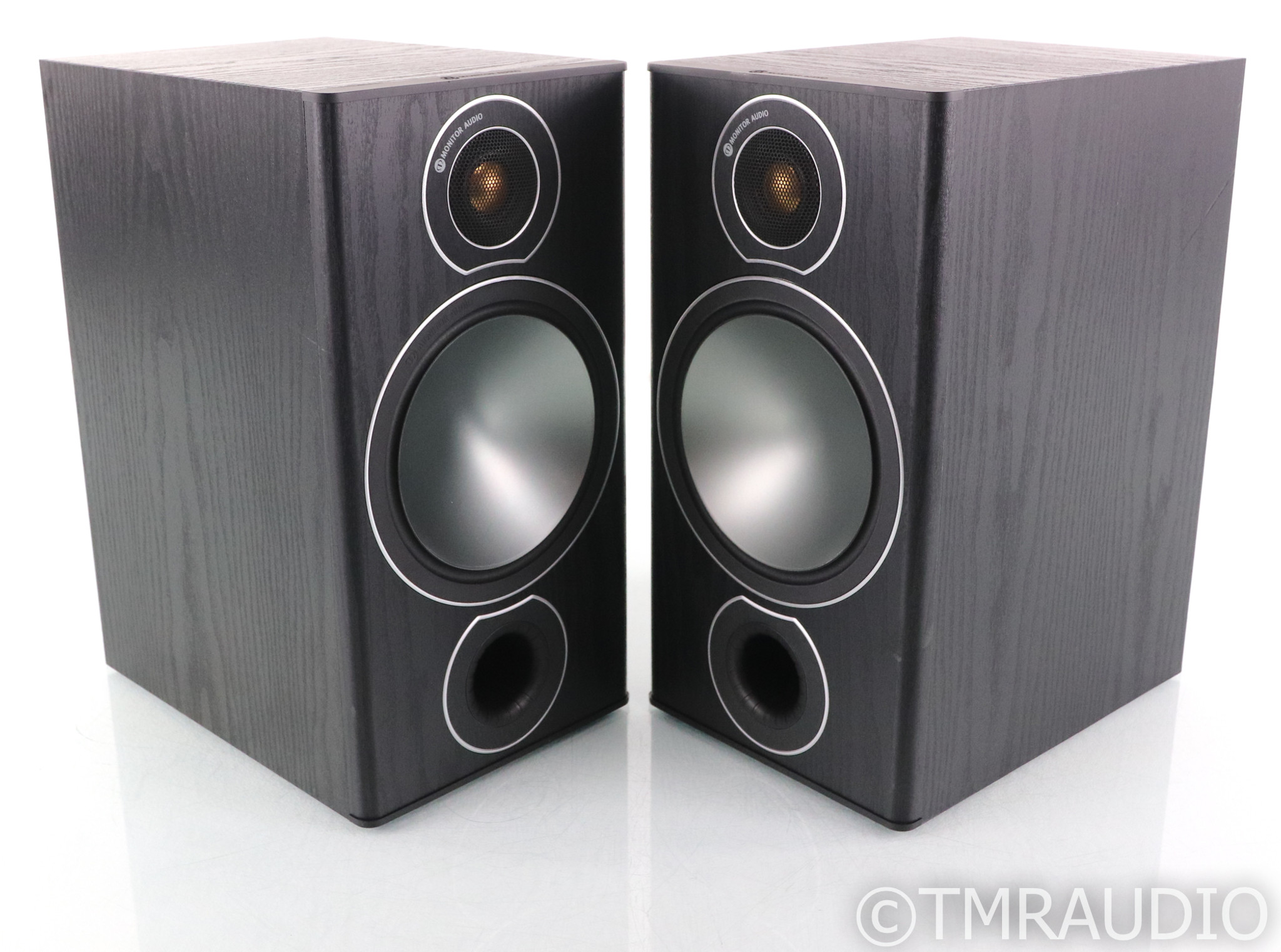 monitor audio bronze 2 black oak