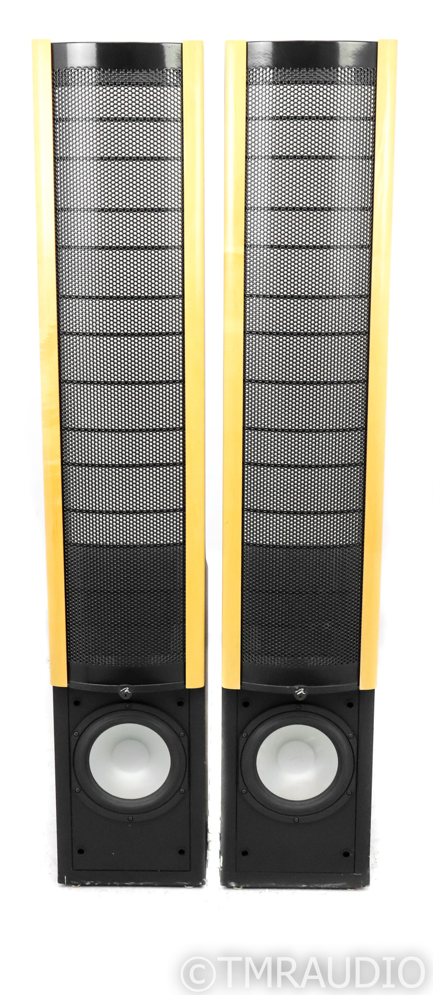 Martin Logan AEON Electrostatic Floorstanding Speakers; Black & Maple