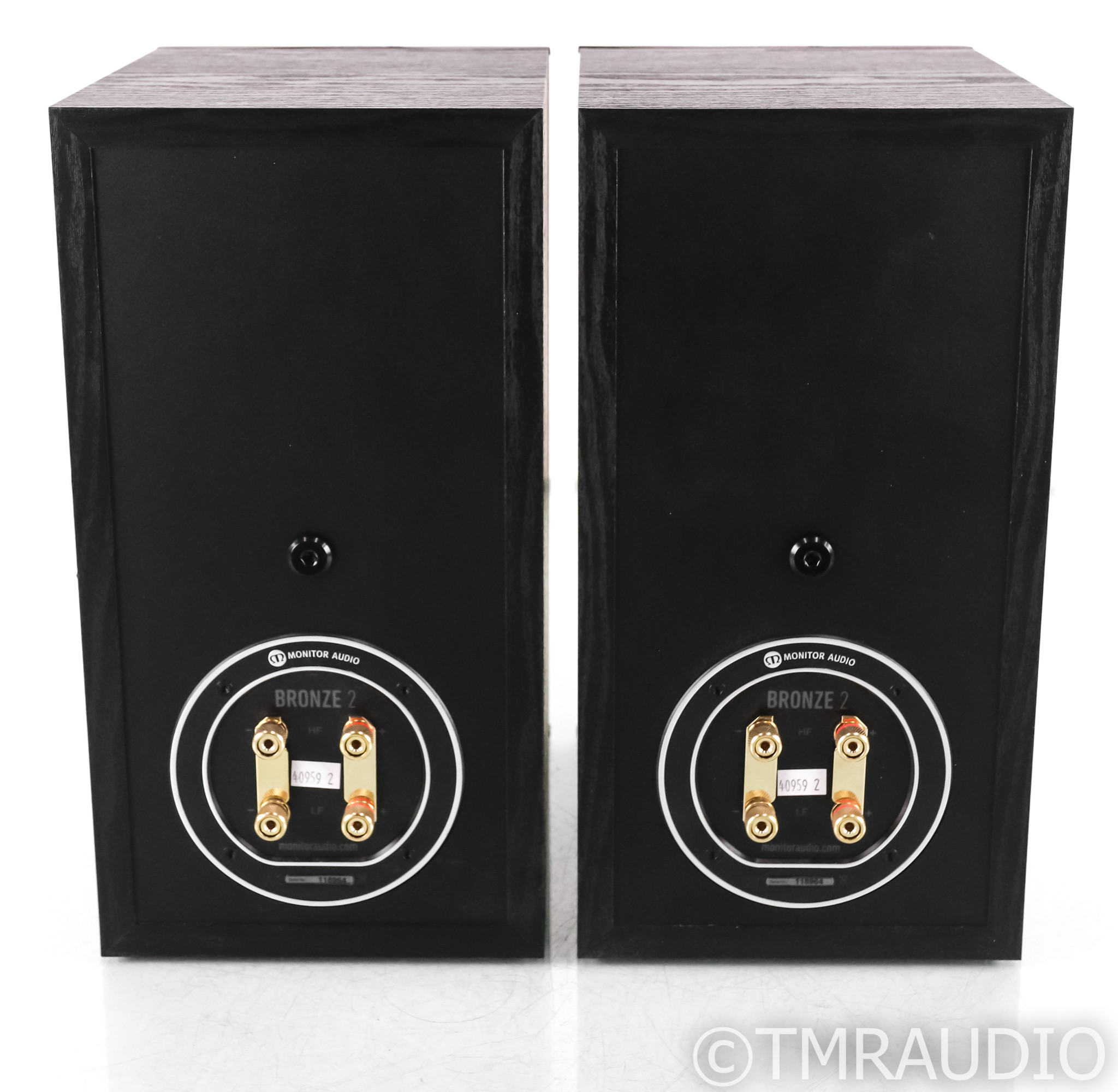 Monitor Audio Bronze 2 Bookshelf Speakers; Black Pair - The Music Room