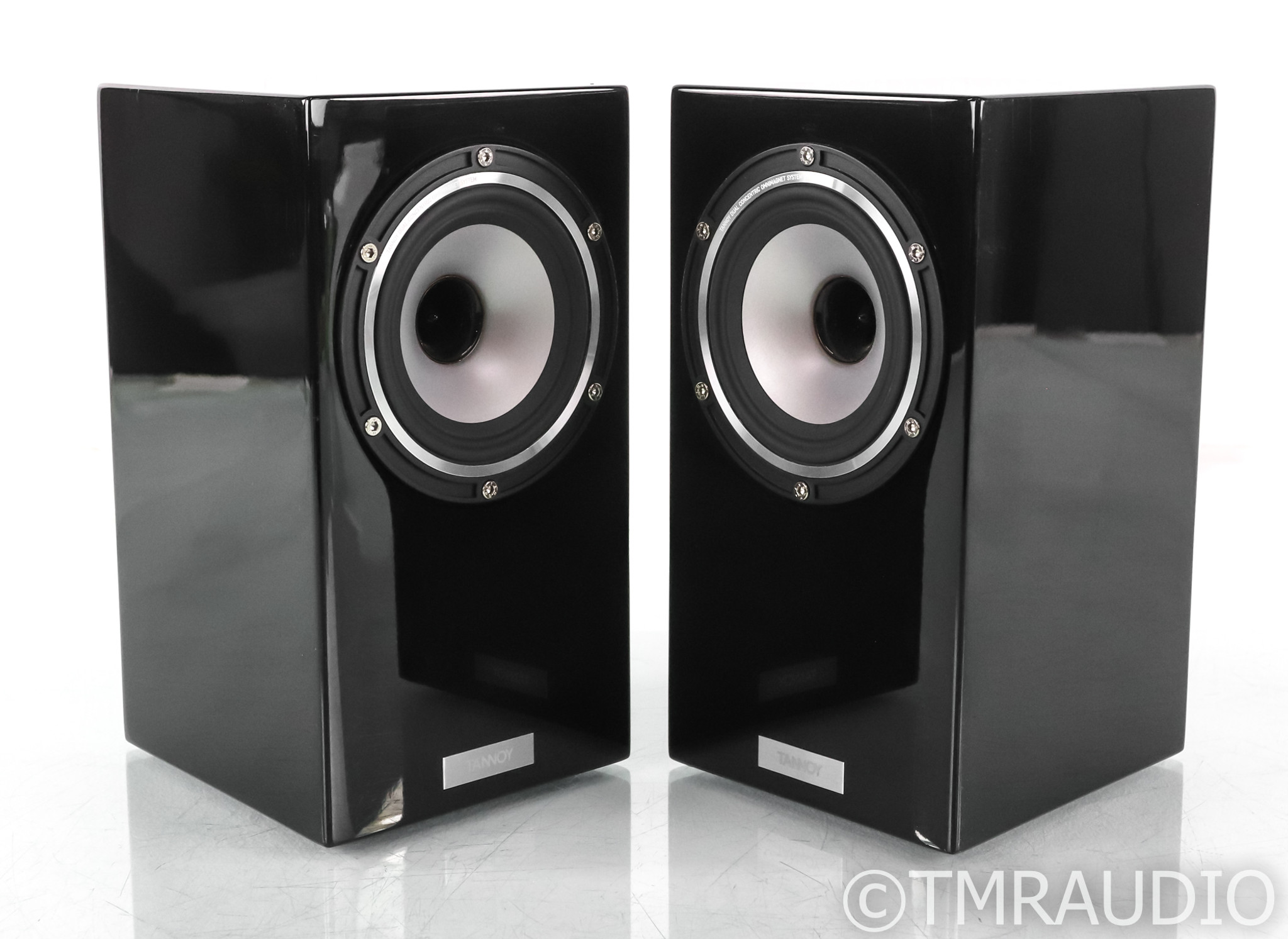 Tannoy Revolution XT Mini Bookshelf Speakers; Gloss Black Pair