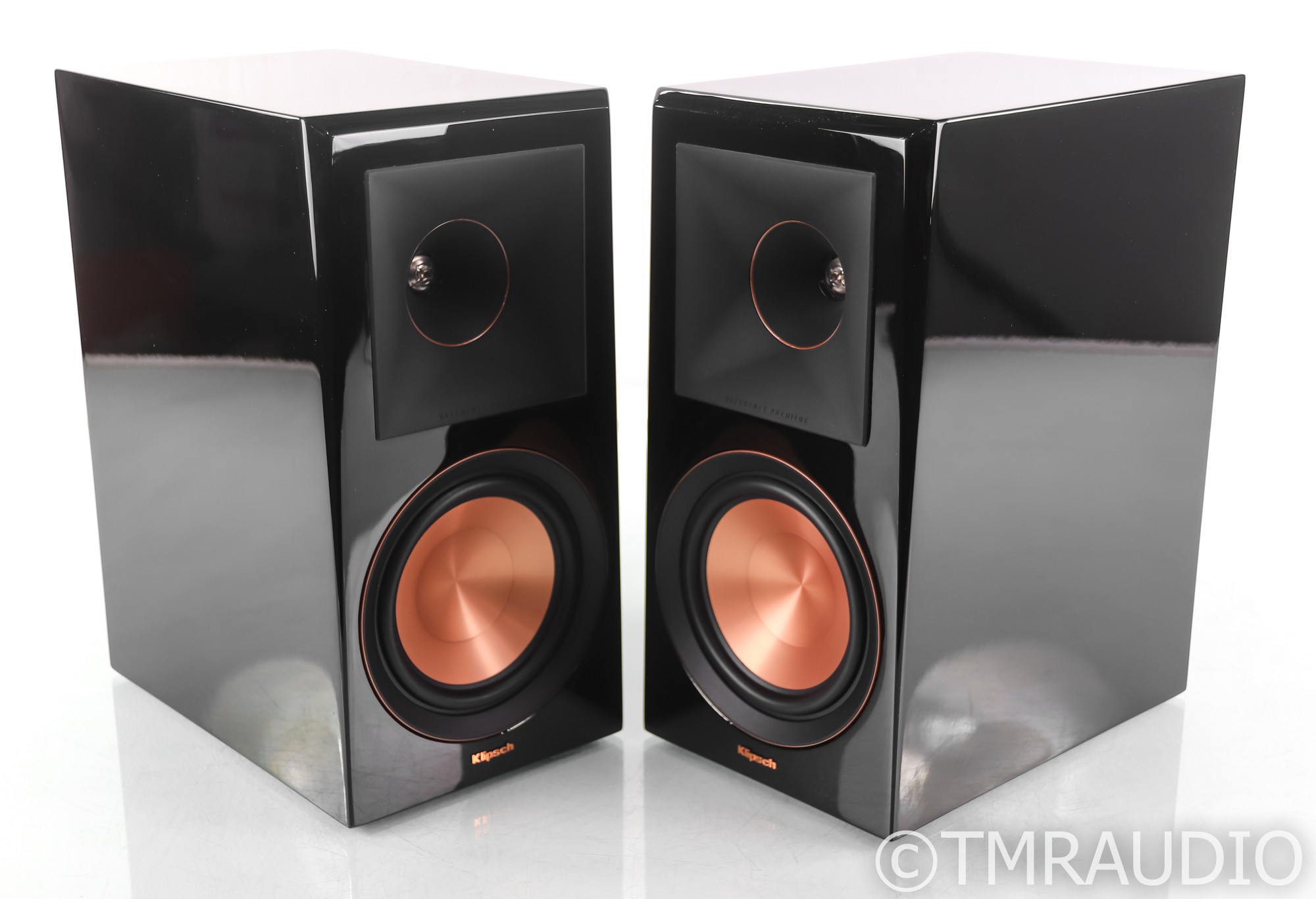 Klipsch RP-600M Bookshelf Speakers; RP600M; Gloss Black Pair The