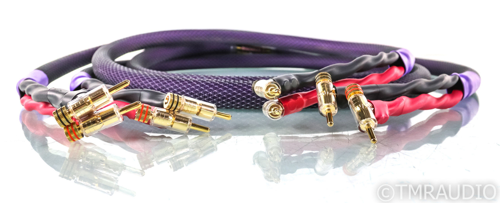 Acoustic Zen Hologram II Speaker Cables; 8ft Pair (SOLD2