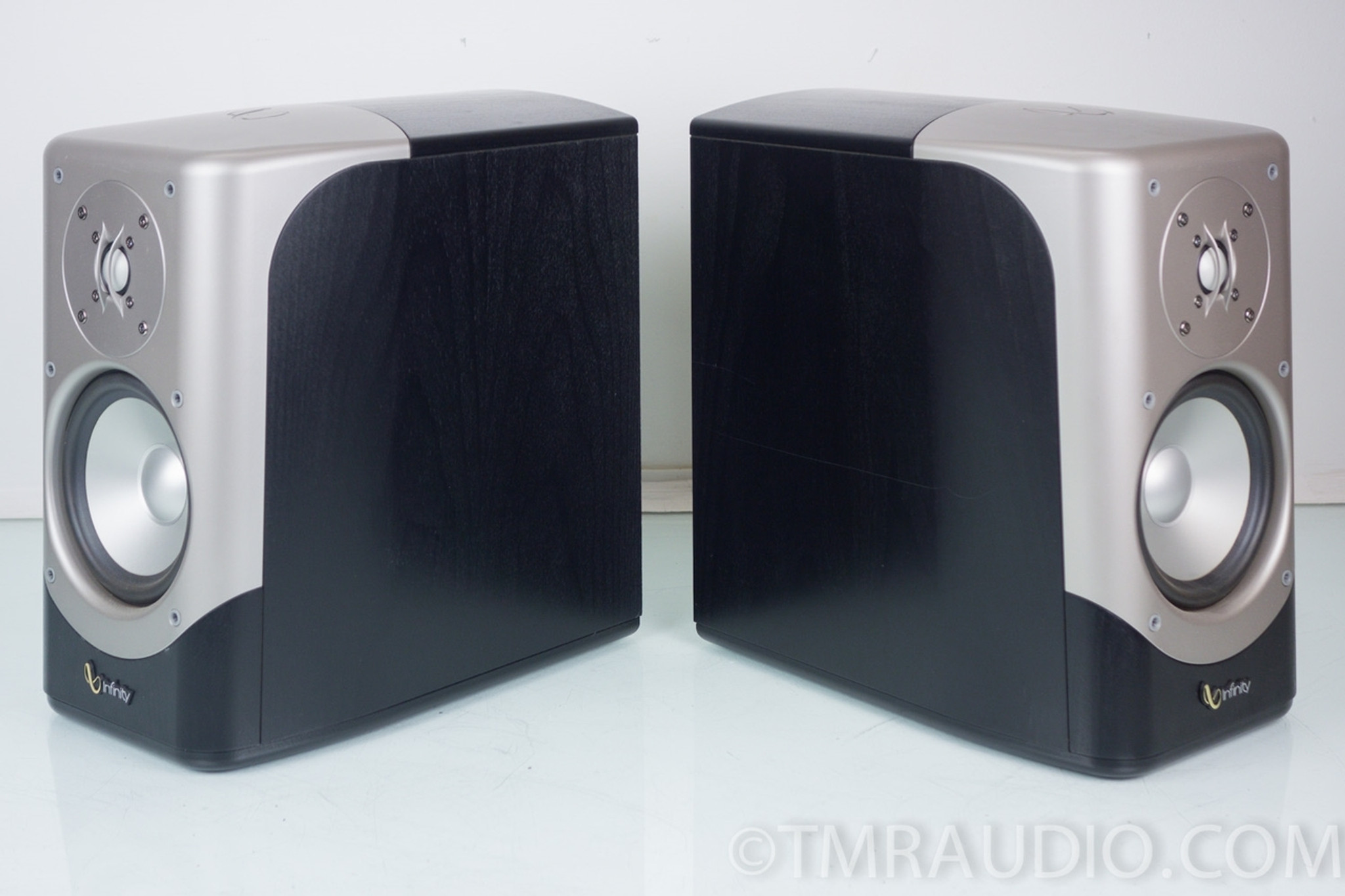 Infinity Kappa 200 Bookshelf Speakers; Made in Denmark