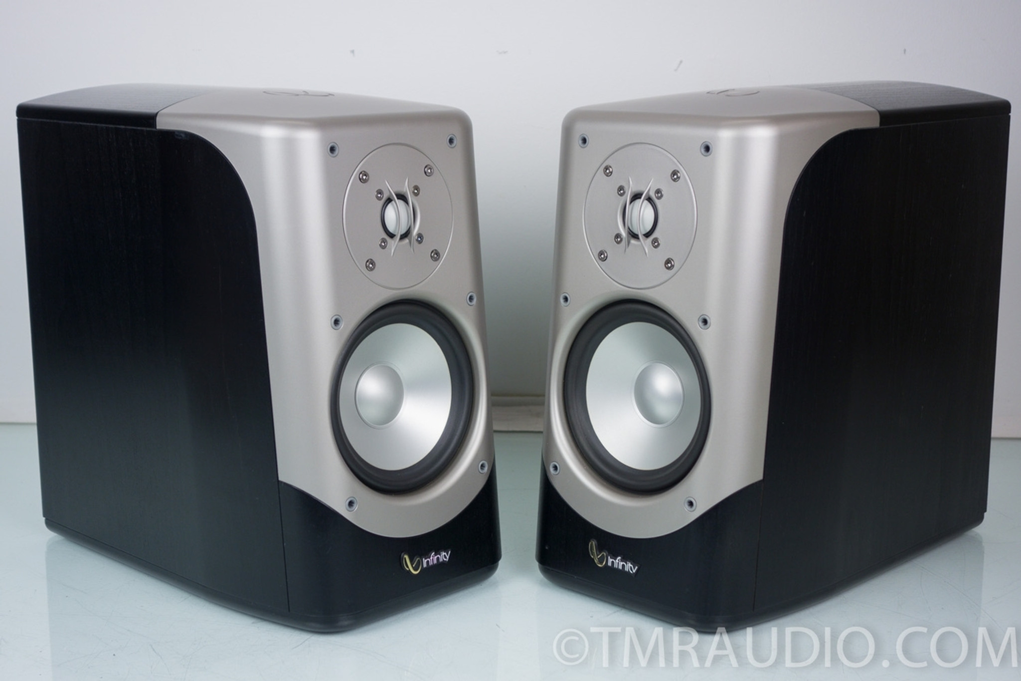 Infinity Kappa 200 Bookshelf Speakers; Made in Denmark AS-IS