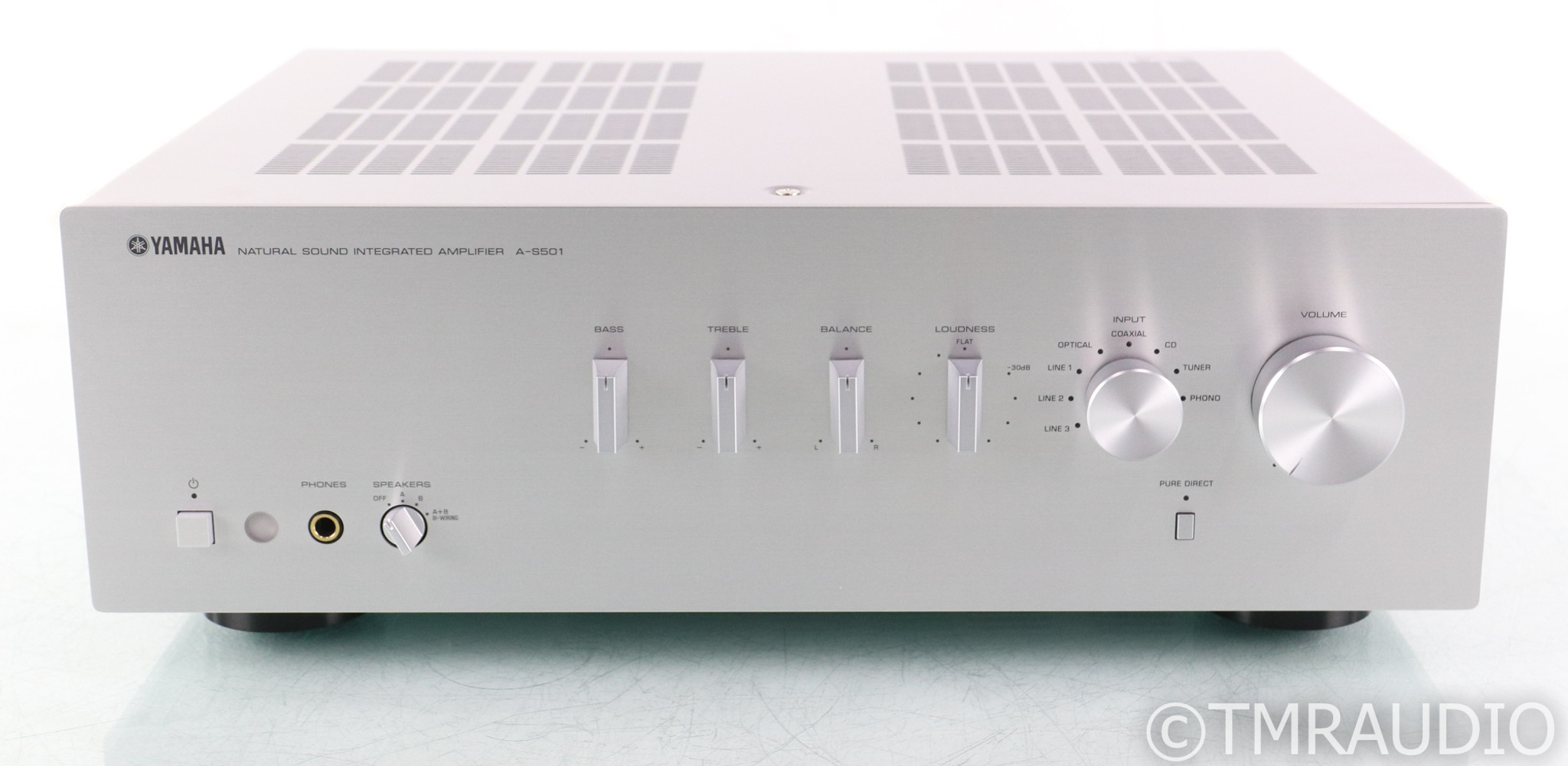 Yamaha A-S501 Stereo Integrated Amplifier; MM Phono; Remote (240V)