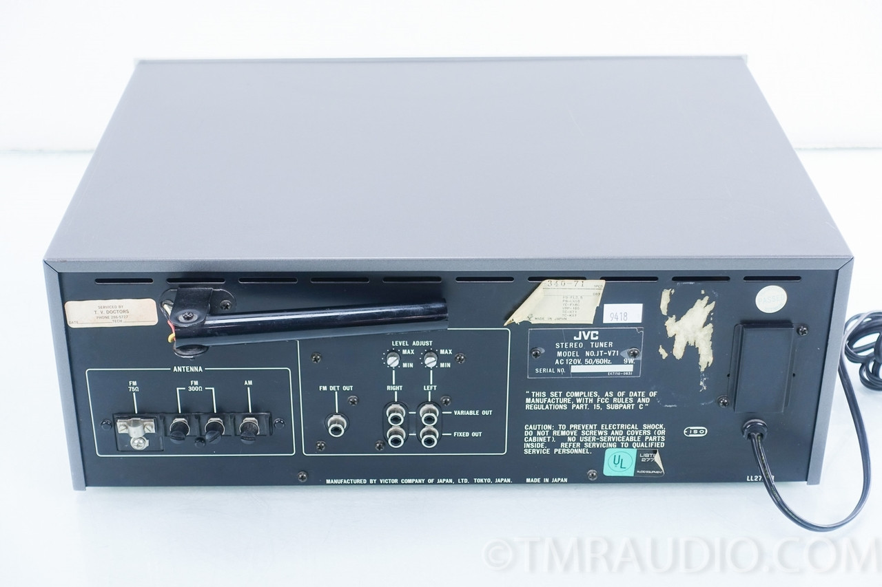 JVC JT-V71 Vintage AM / FM Tuner