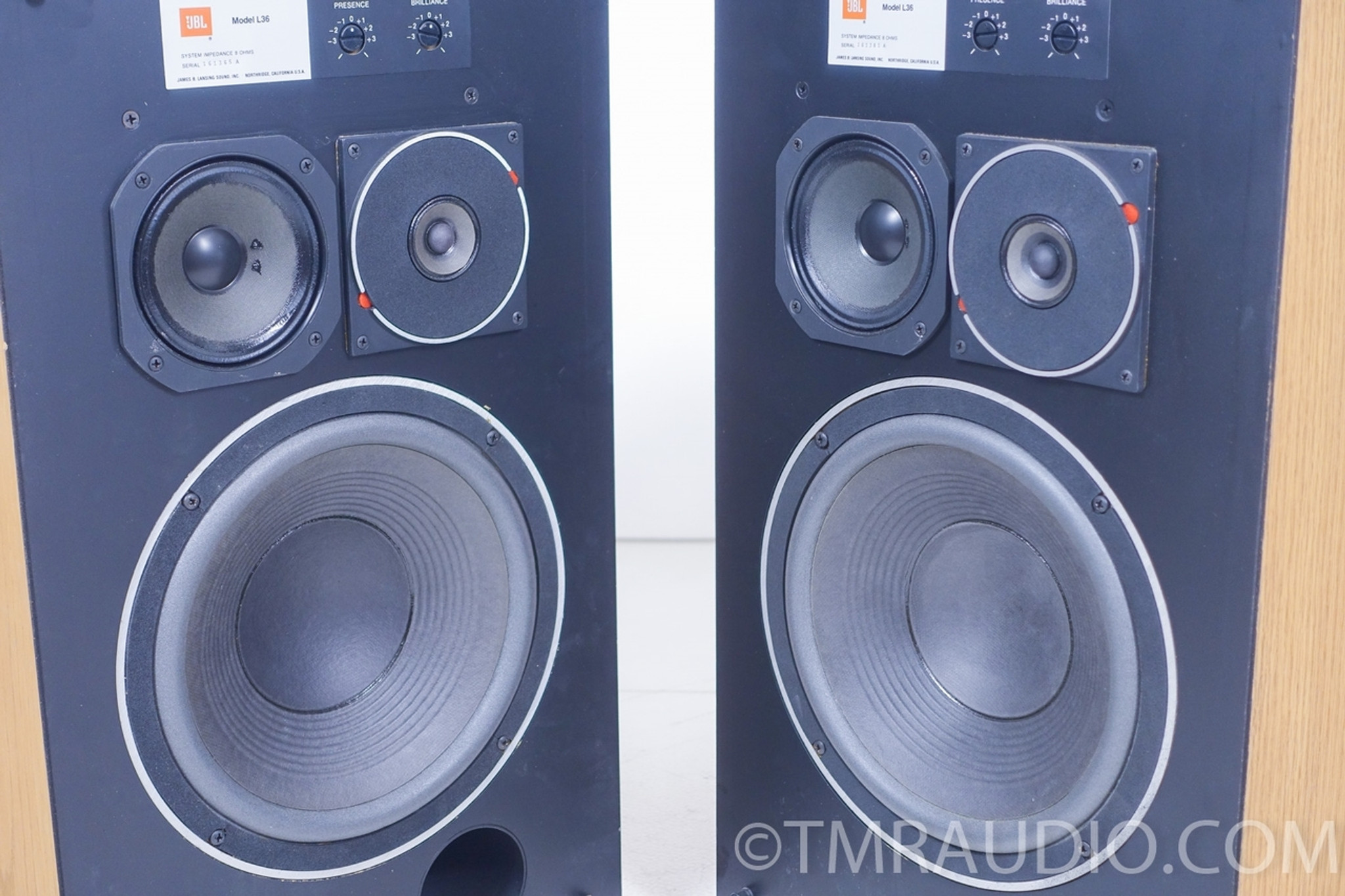 jbl l36 speakers specs