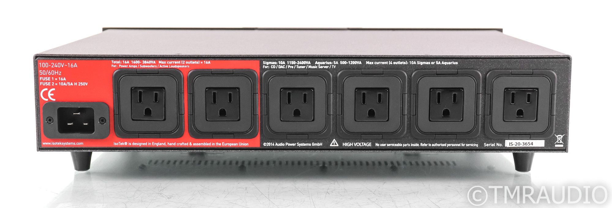 IsoTek Evo3 Sigmas AC Power Line Conditioner; evo-3; III; Black - The ...