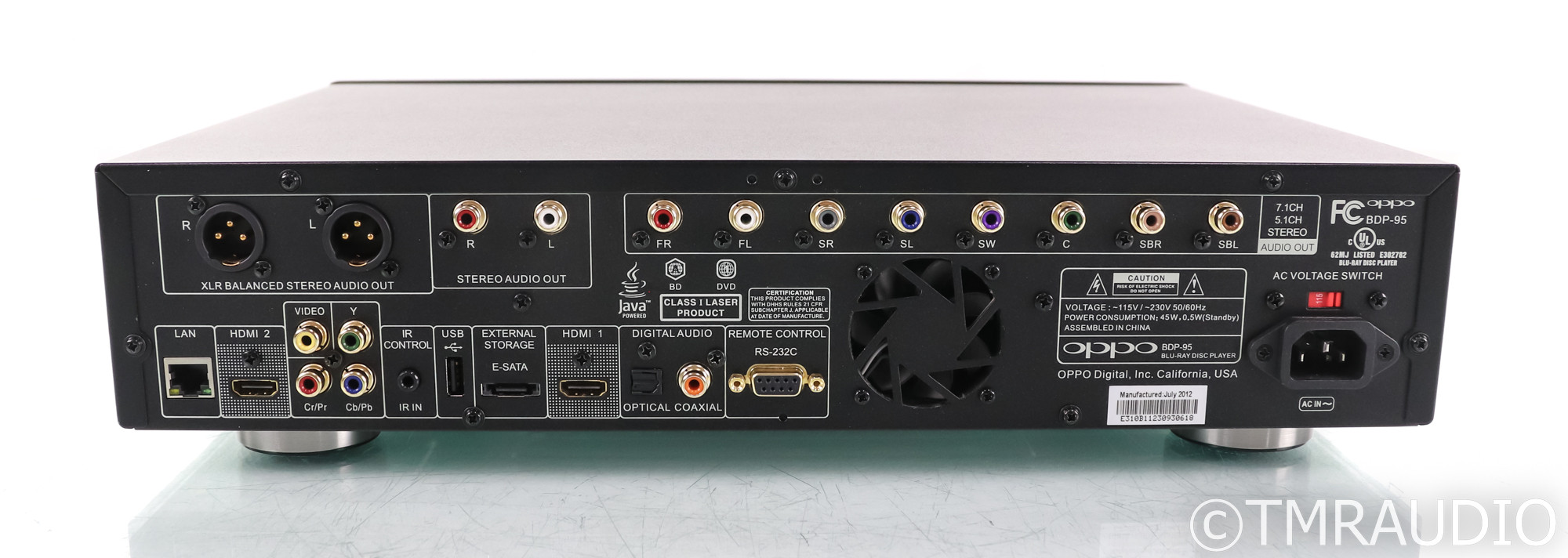 【通電OK】OPPO オッポー BDP-95 ブルーレイディスクプレーヤー OPPO BDP-95