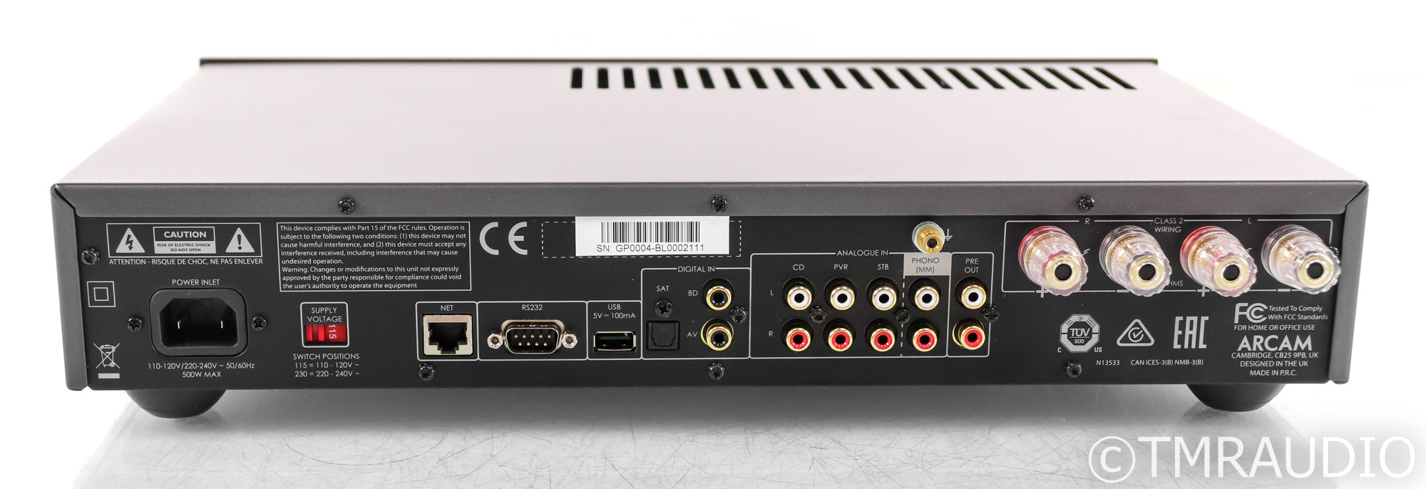 Arcam SA20 Stereo Integrated Amplifier