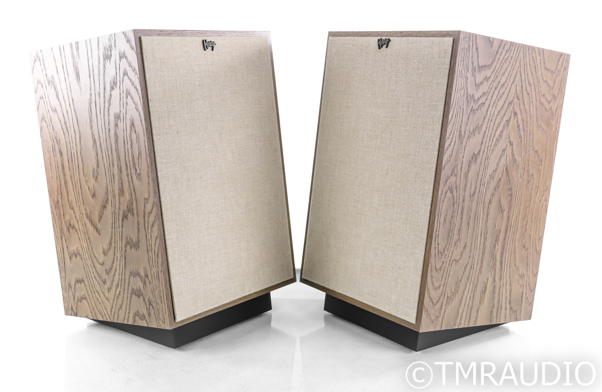 Klipsch Heresy IV Floorstanding Speakers; Heresy 4; Distressed Oak Pair