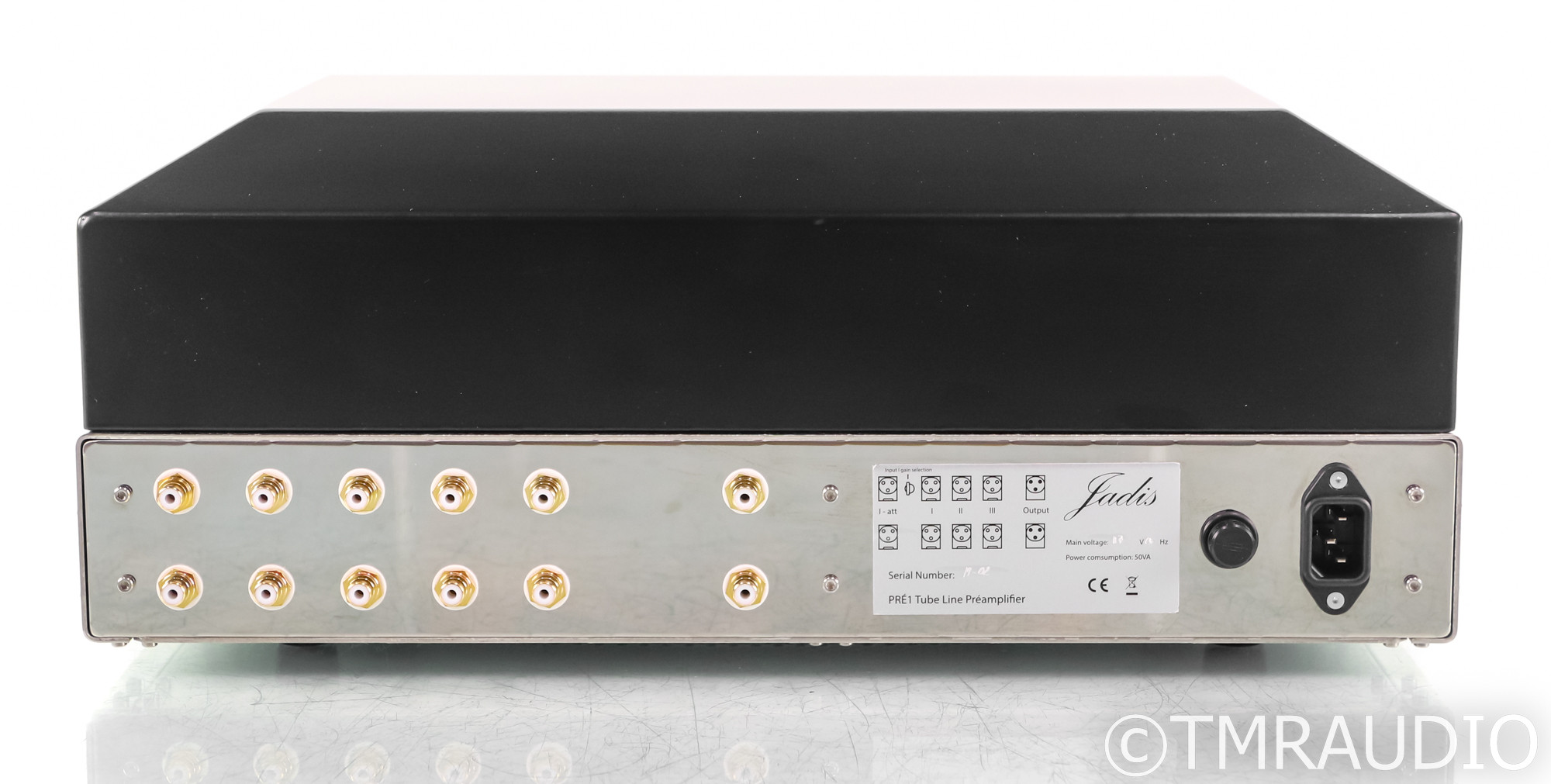 Jadis Pre1 Stereo Tube Preamplifier; Pre1; Single Ended The Music Room