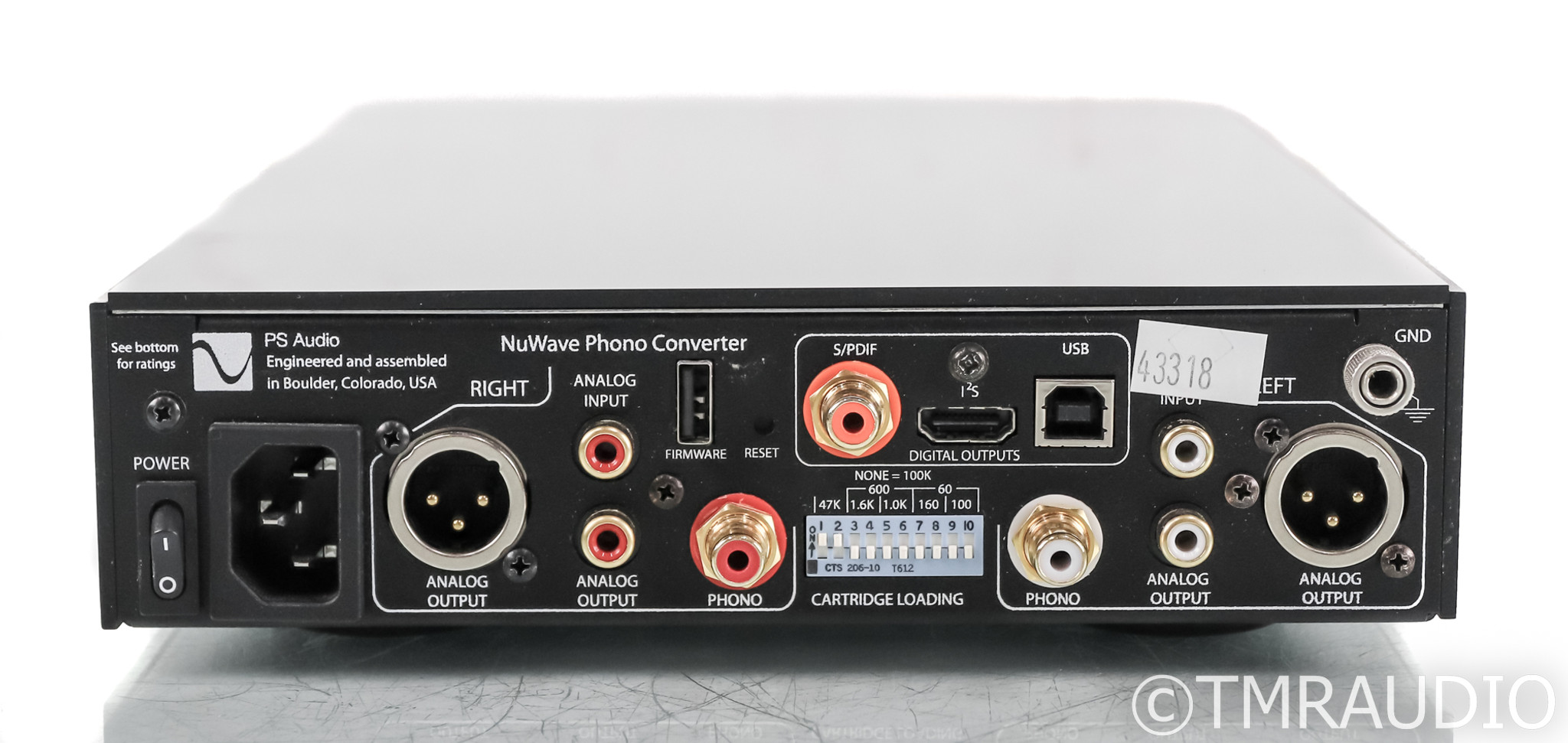 PS Audio NuWave Phono Converter; A/D Converter; MM / MC; Black The