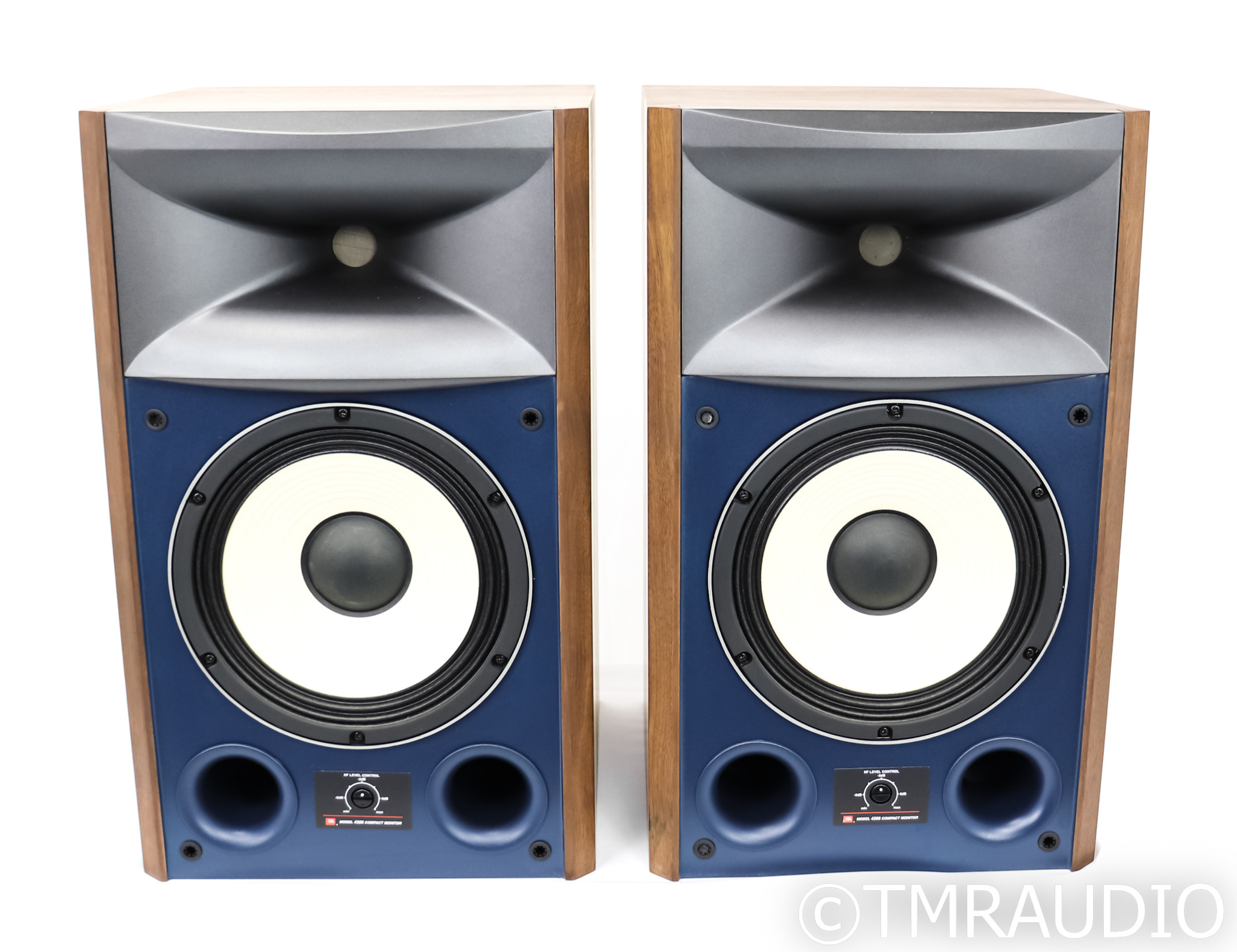 JBL 4306 Bookshelf Speakers; Walnut Pair