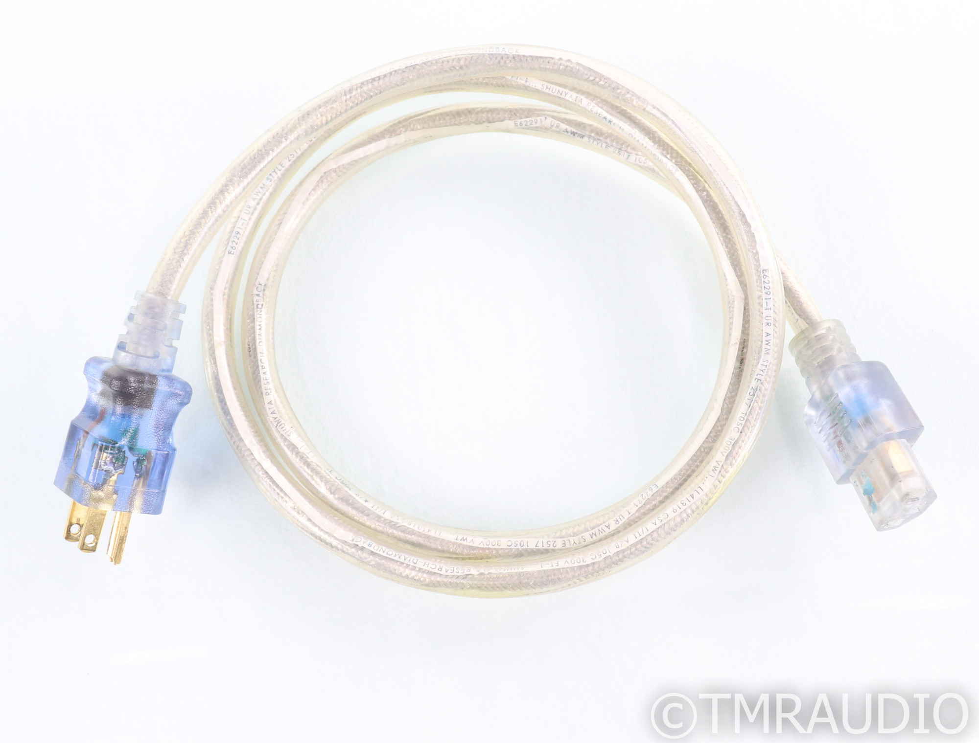 Shunyata Research Diamondback Power Cable; 4.5ft AC Cord The Music Room