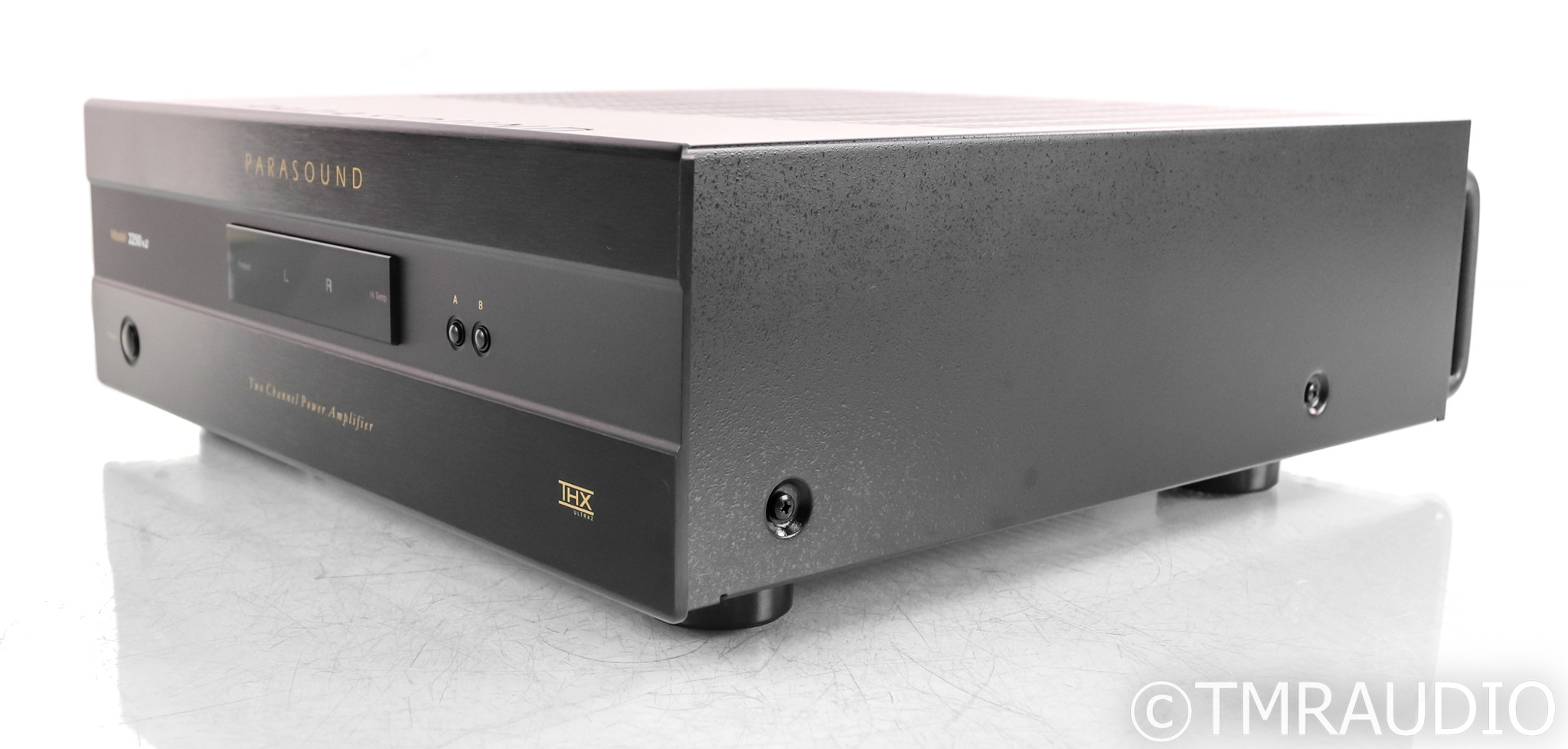 Parasound NewClassic 2250 v.2 Stereo Power Amplifier; Black The Music