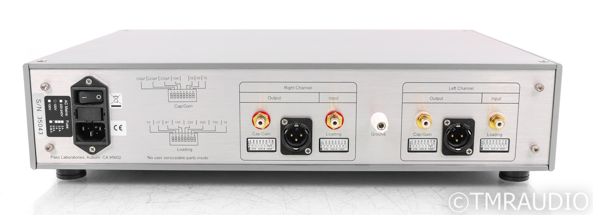 Pass Labs XP17 MM / MC Phono Preamplifier; Silver; XP17 The Music Room