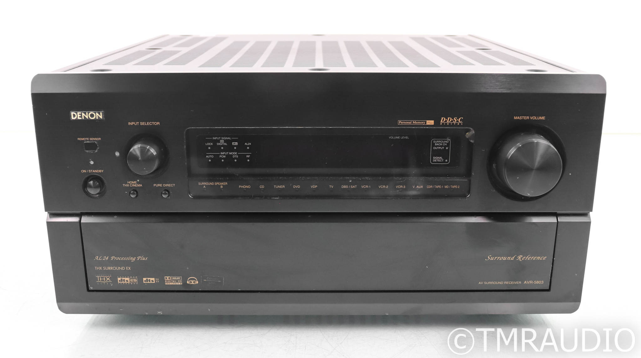 Denon AVR5803 7.1 Channel Home Theater Receiver; Remote; MM Phono The Music Room