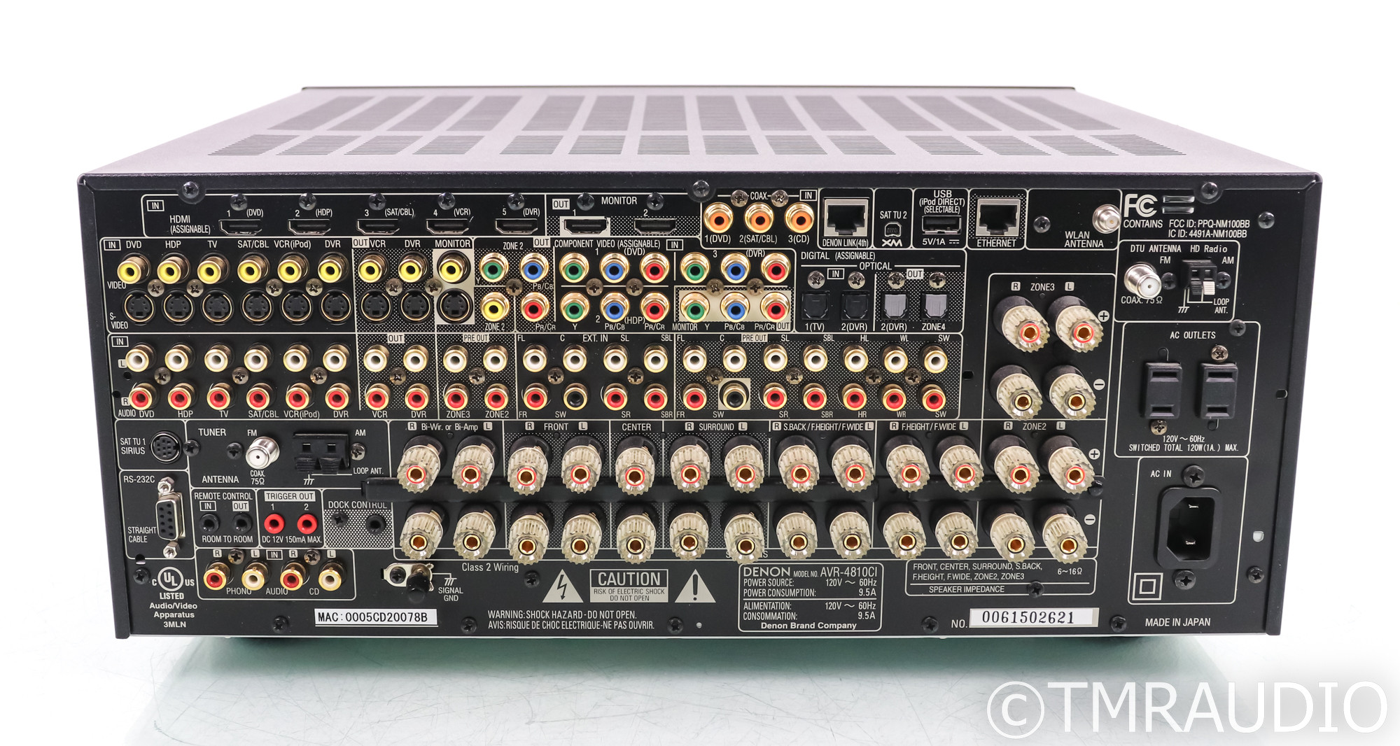 DENON ステレオデッキ　セット Denon AVR-4810CI 9.3 Channel Home Theater Receiver