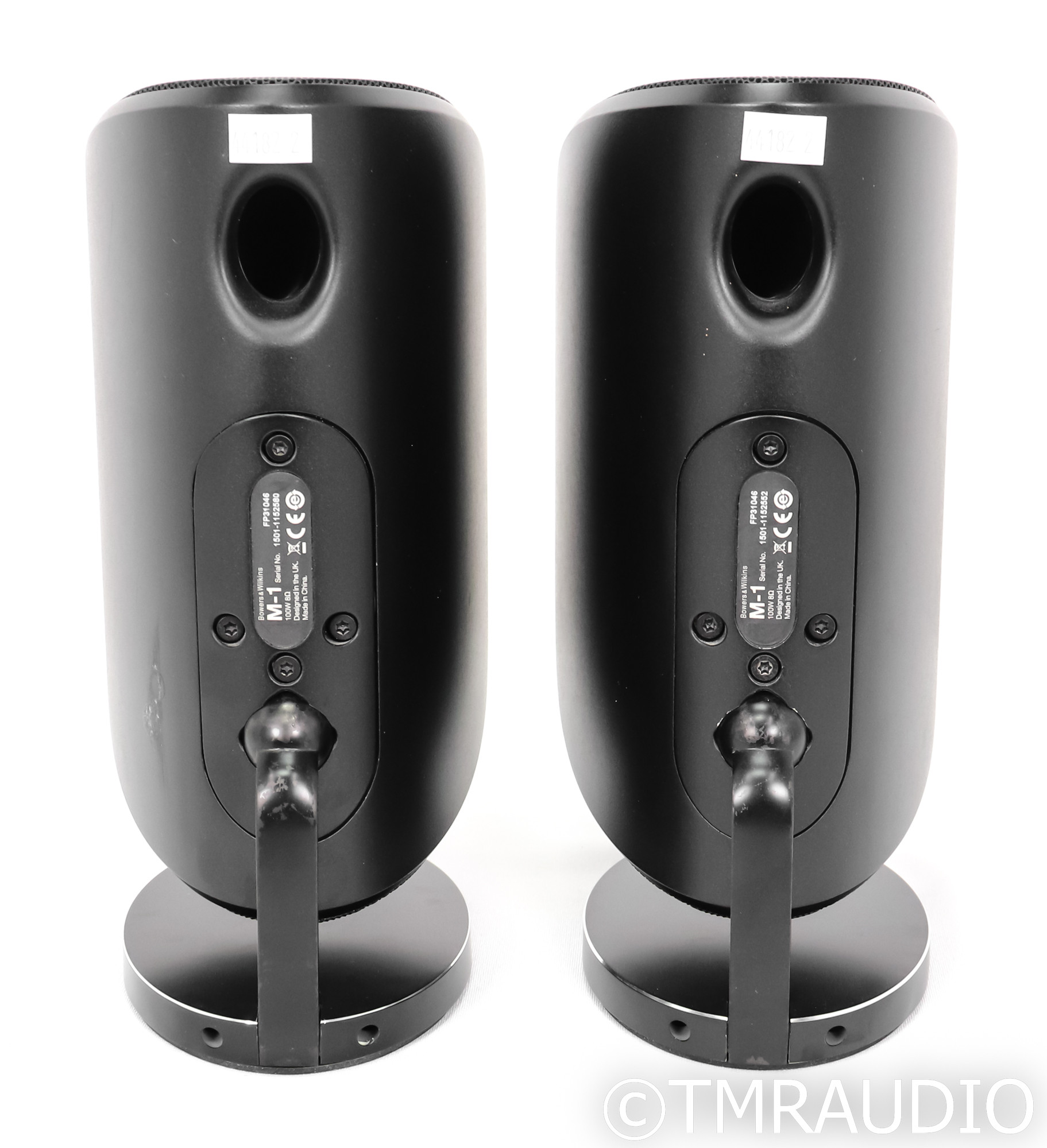 B&W M-1 Desktop Surround Speakers; Black Pair; M1 - The Music Room