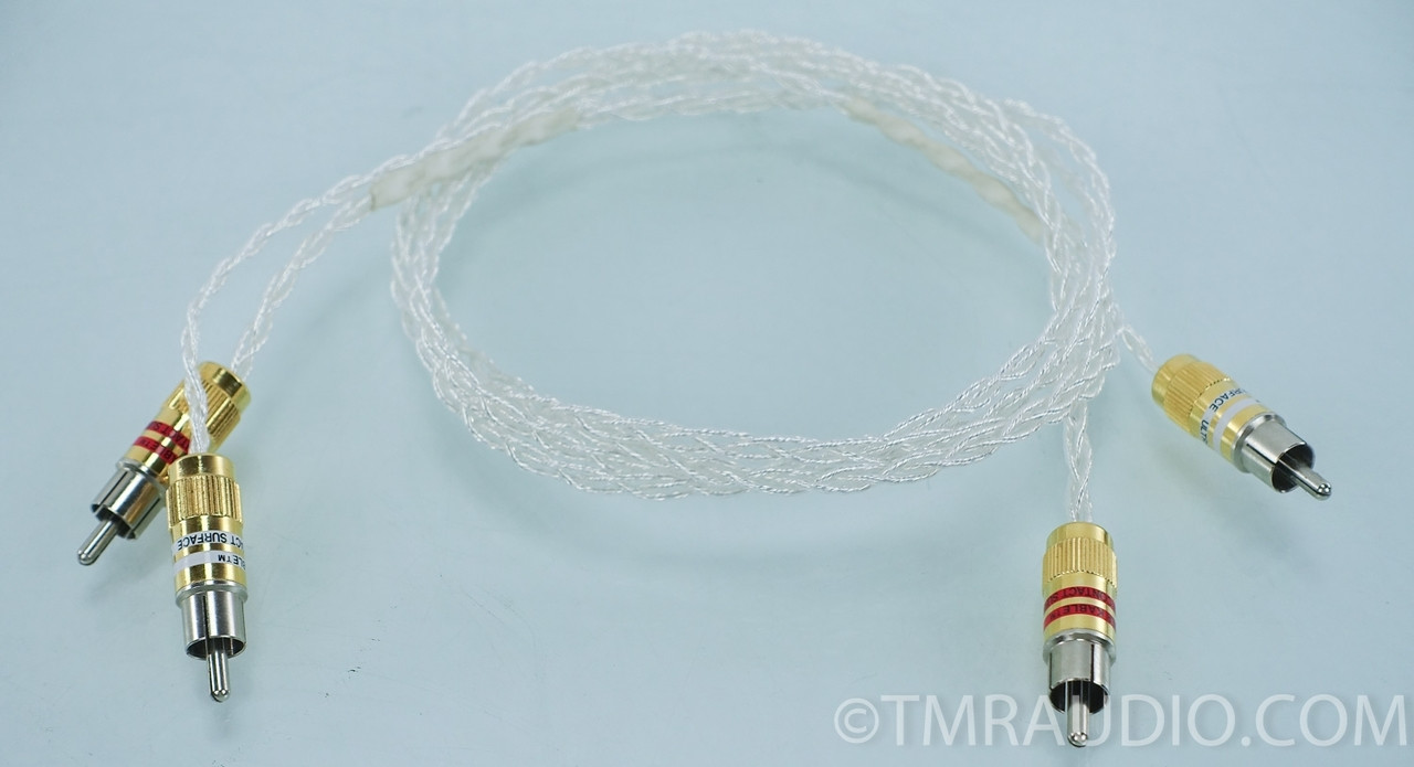 Kimber Kable KCAG RCA Cables; 1m Pair; Ultraplate The Music Room