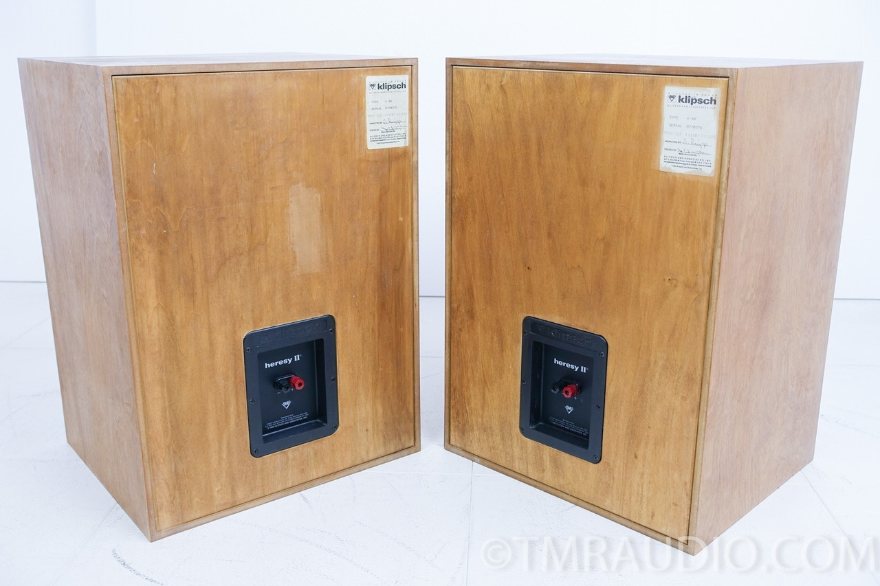 klipsch heresy ii speakers