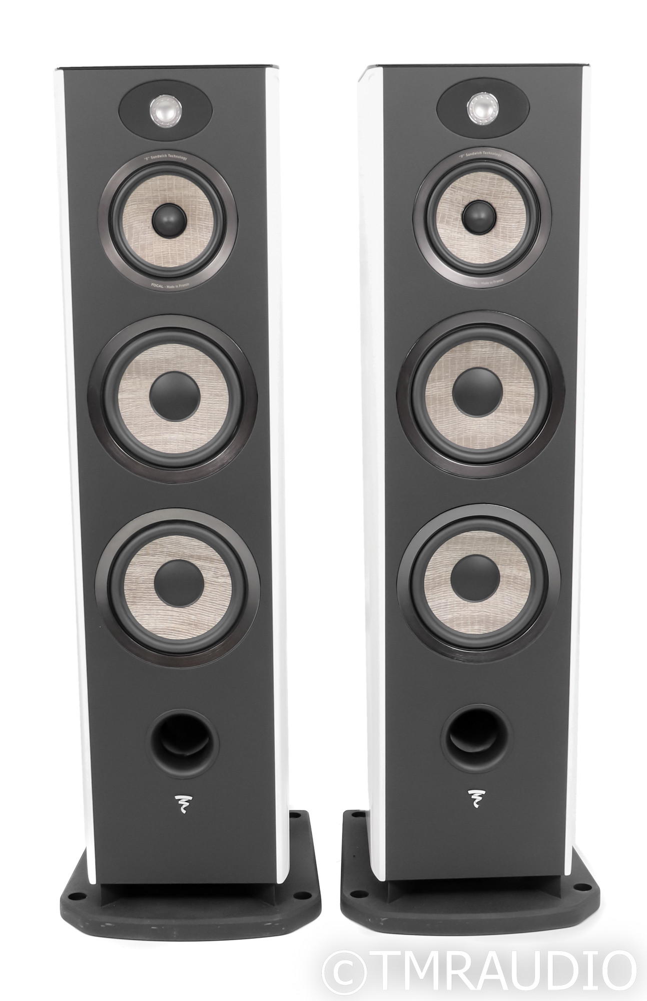 Focal Aria 948 Floorstanding Speakers; White Pair The Music Room